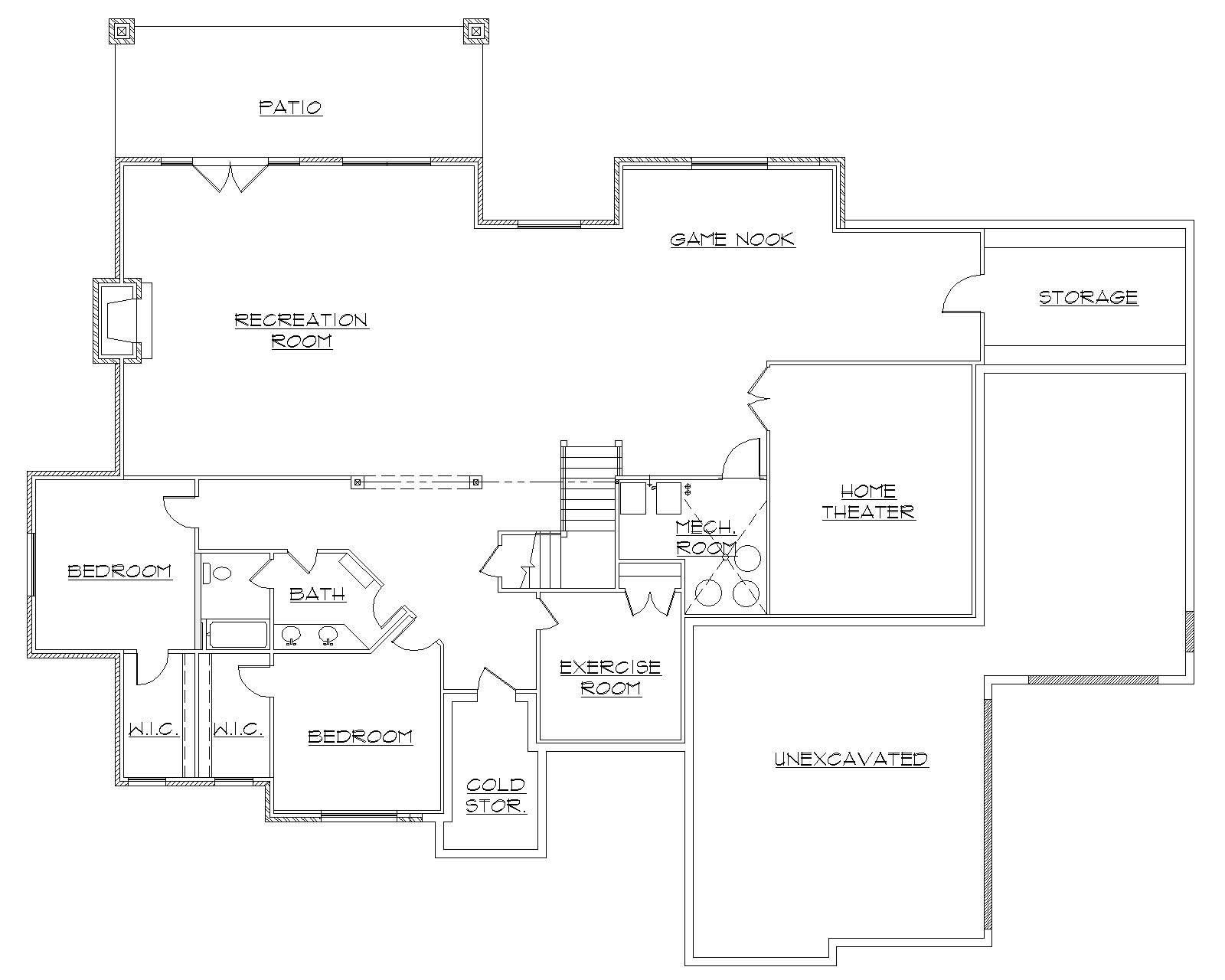 Floor Plan Basement