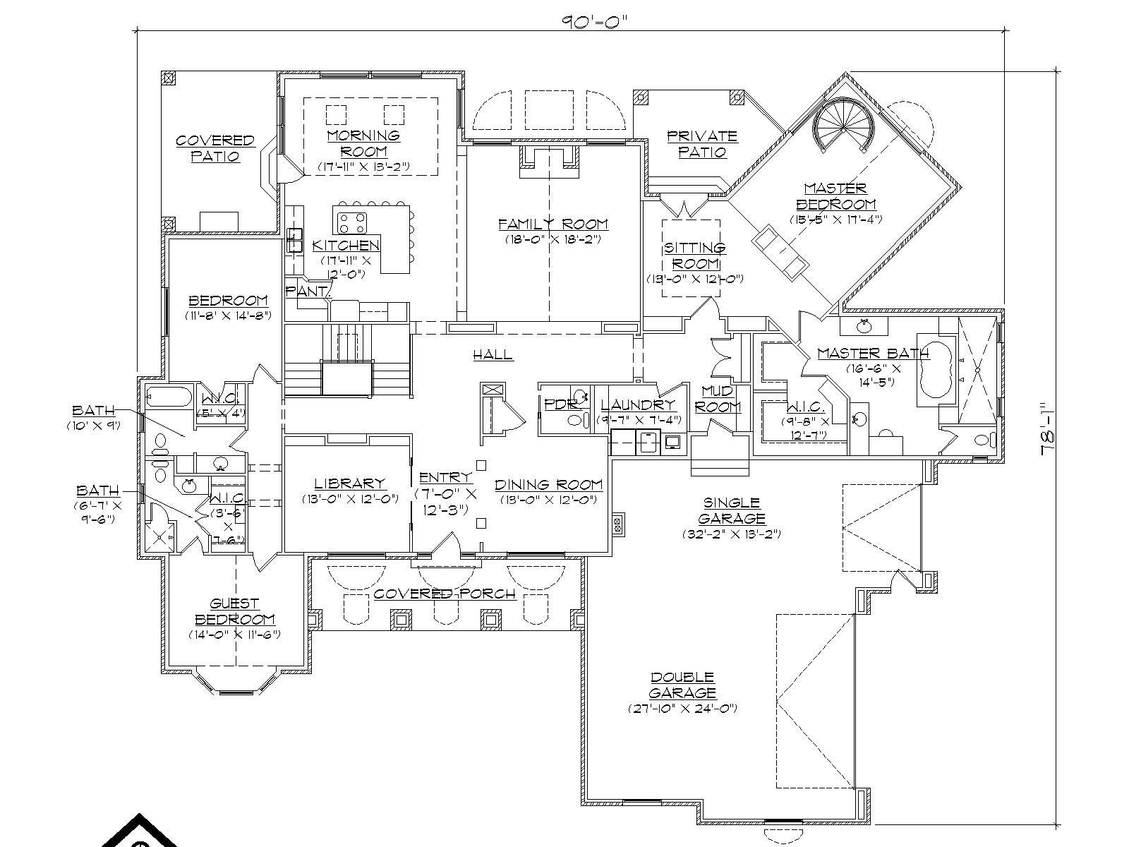 Floor Plan First Story