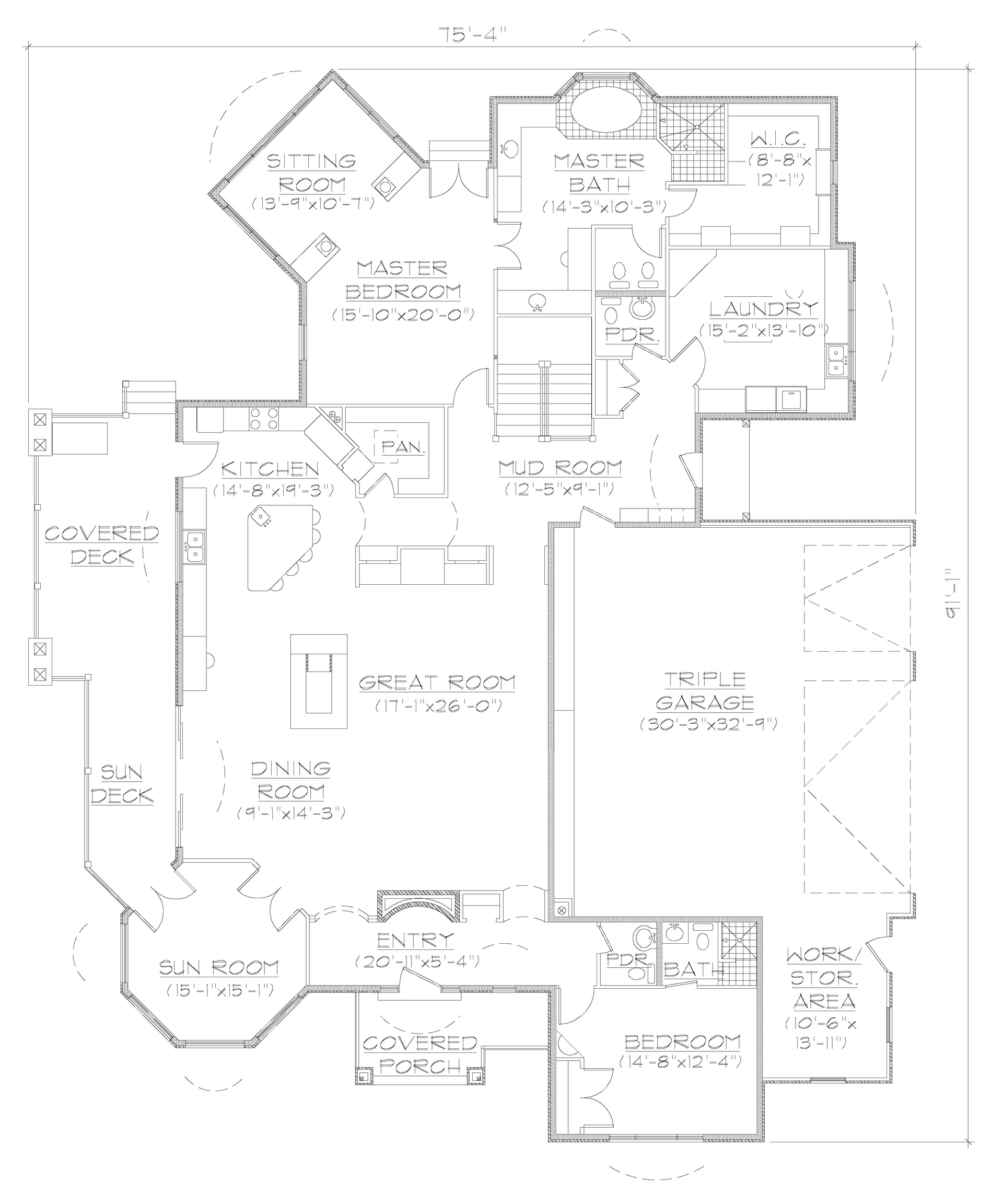 Floor Plan First Story