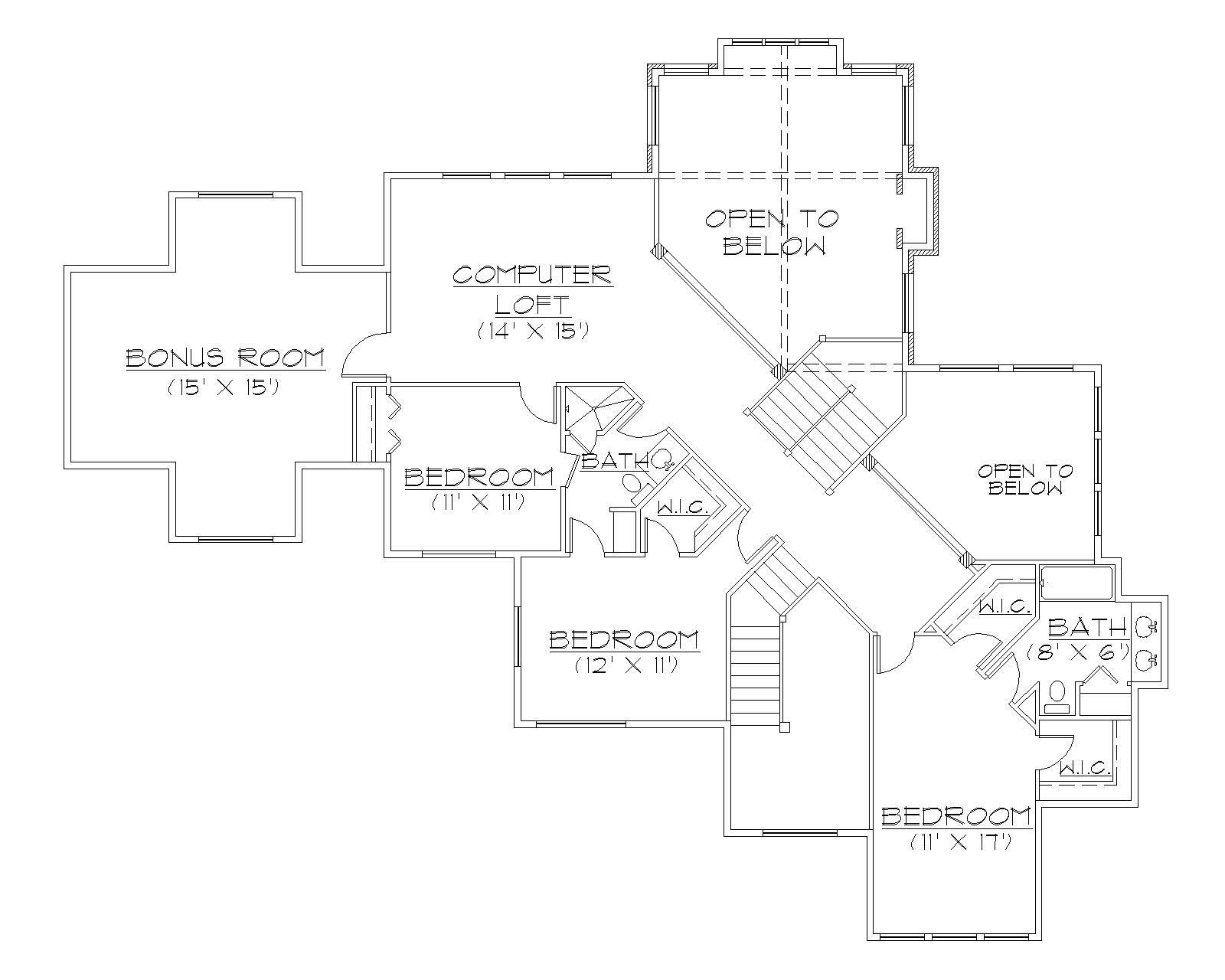 Floor Plan Second Story