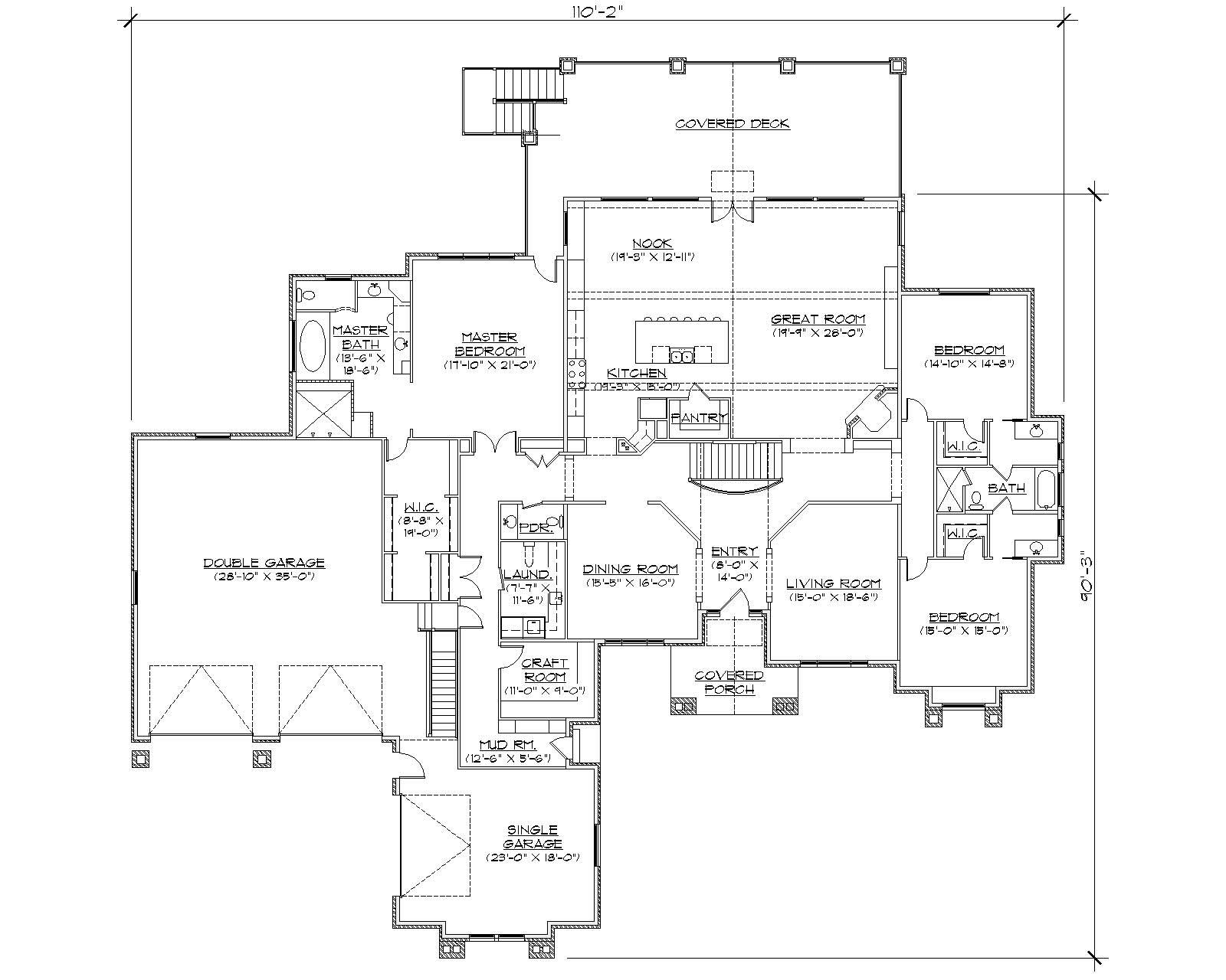 Floor Plan First Story