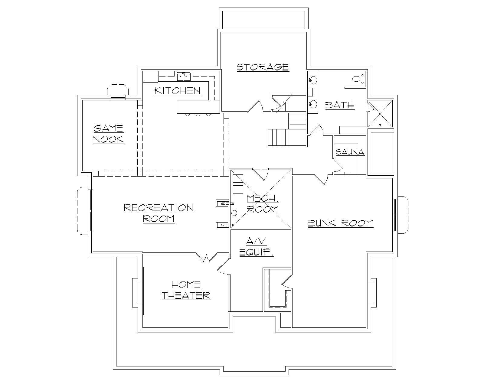Floor Plan Basement