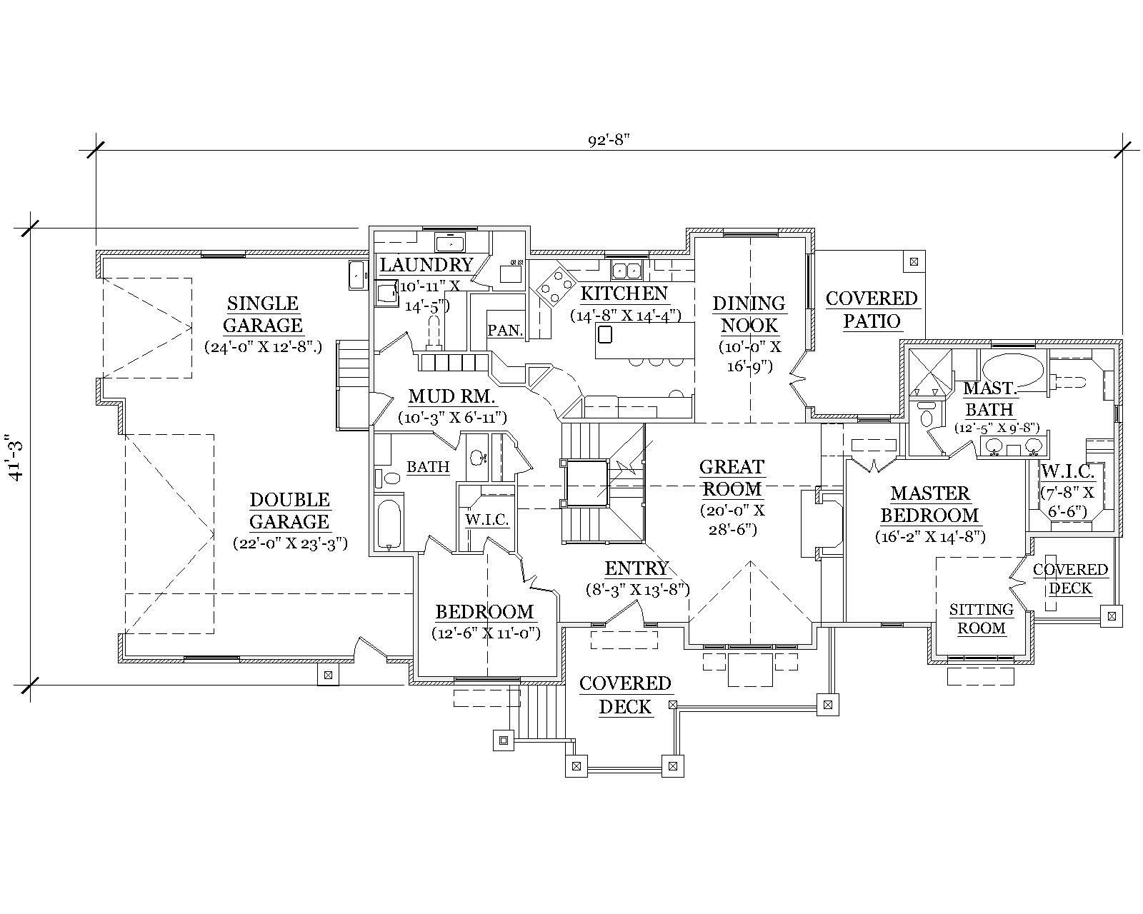 Floor Plan First Story