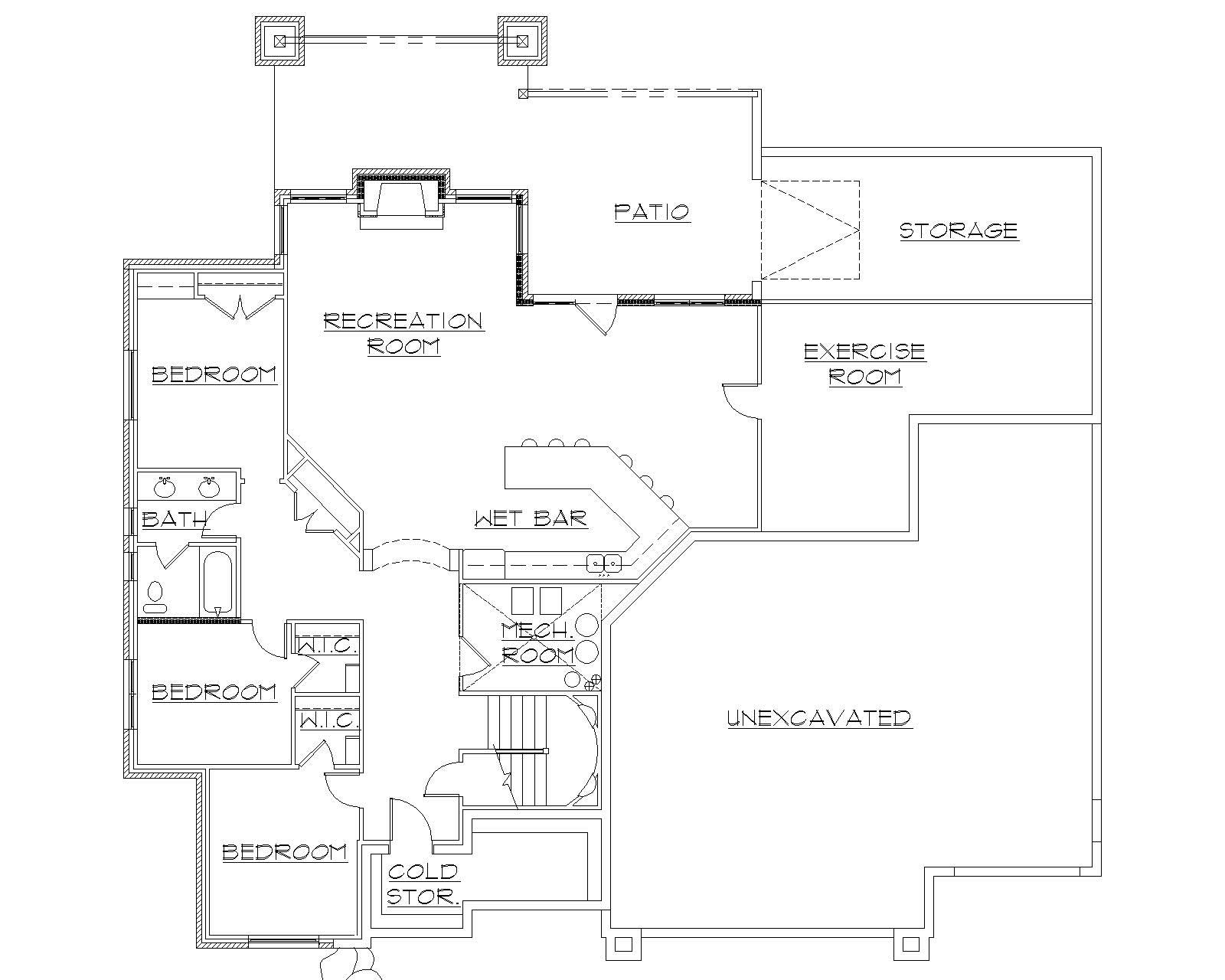Floor Plan Basement