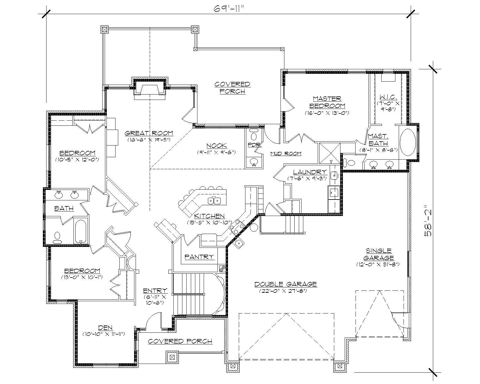 Floor Plan First Story