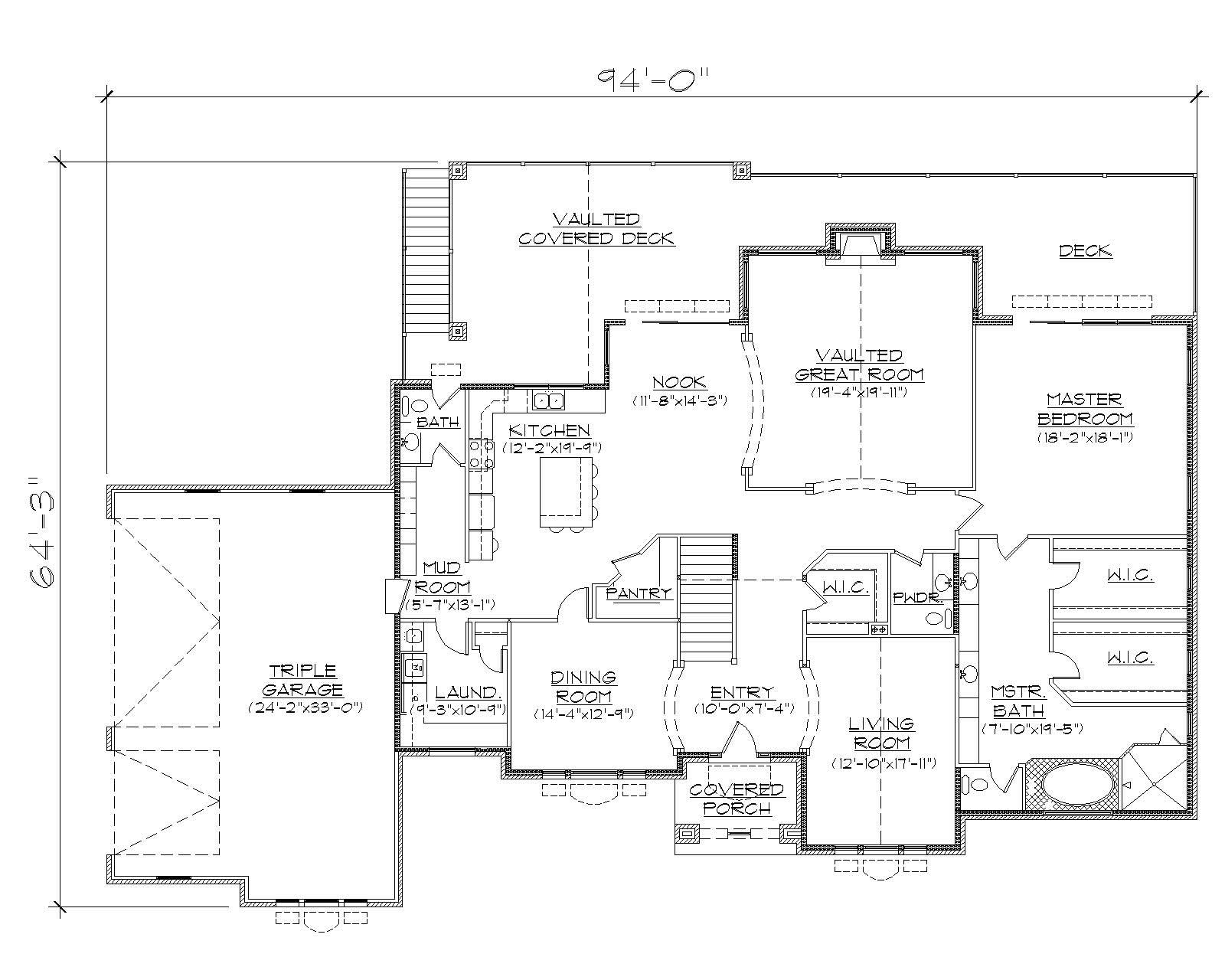 Floor Plan First Story