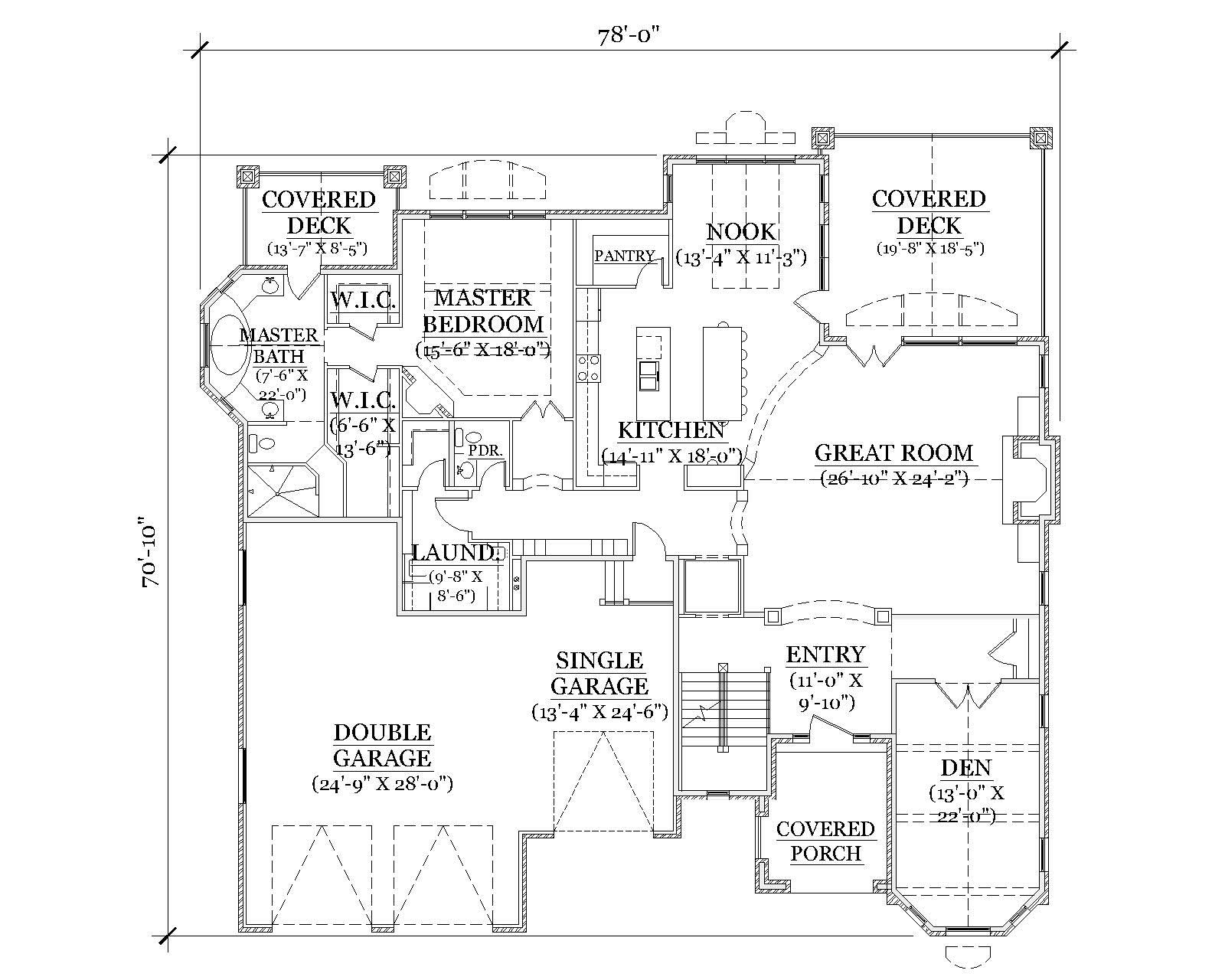 Floor Plan First Story