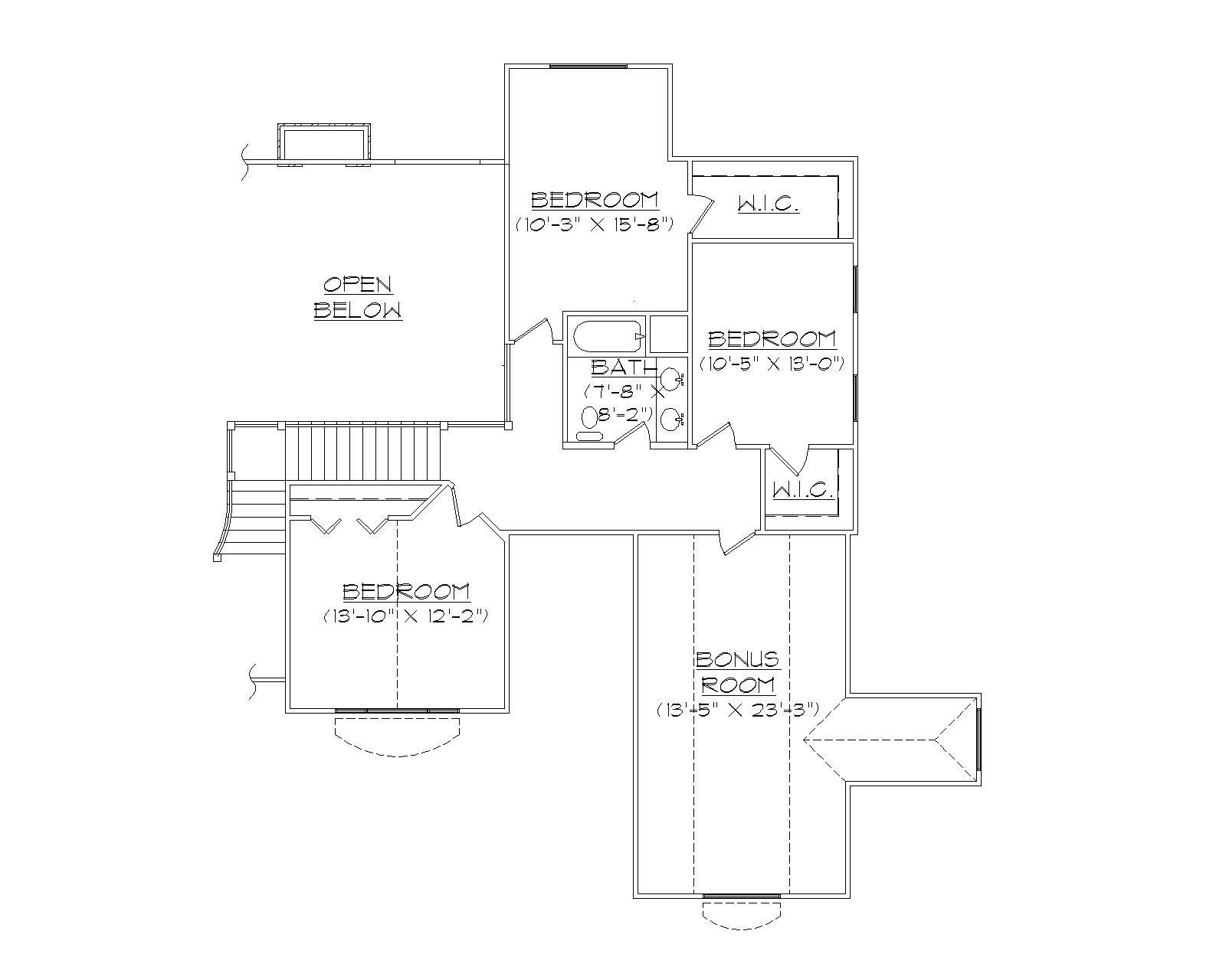 Floor Plan Second Story
