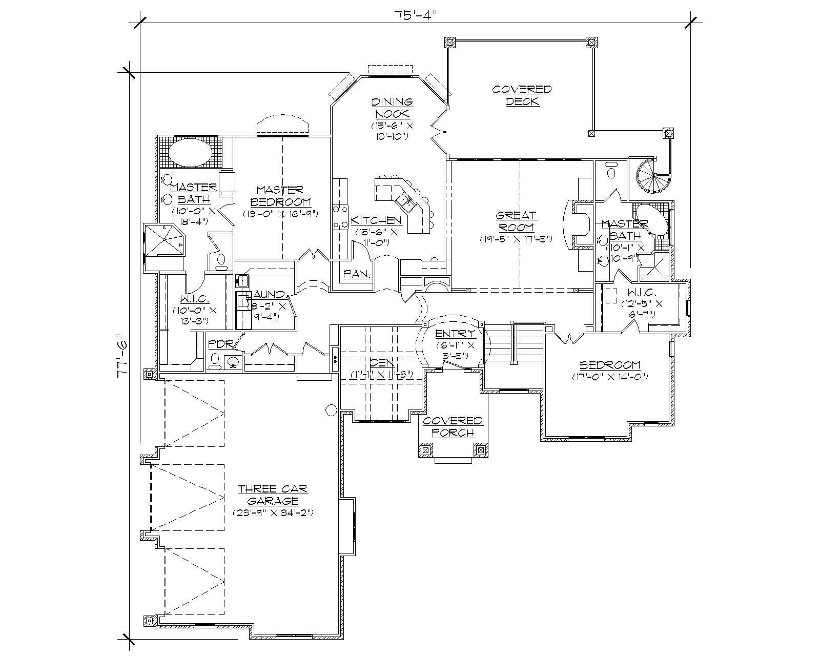 Floor Plan First Story