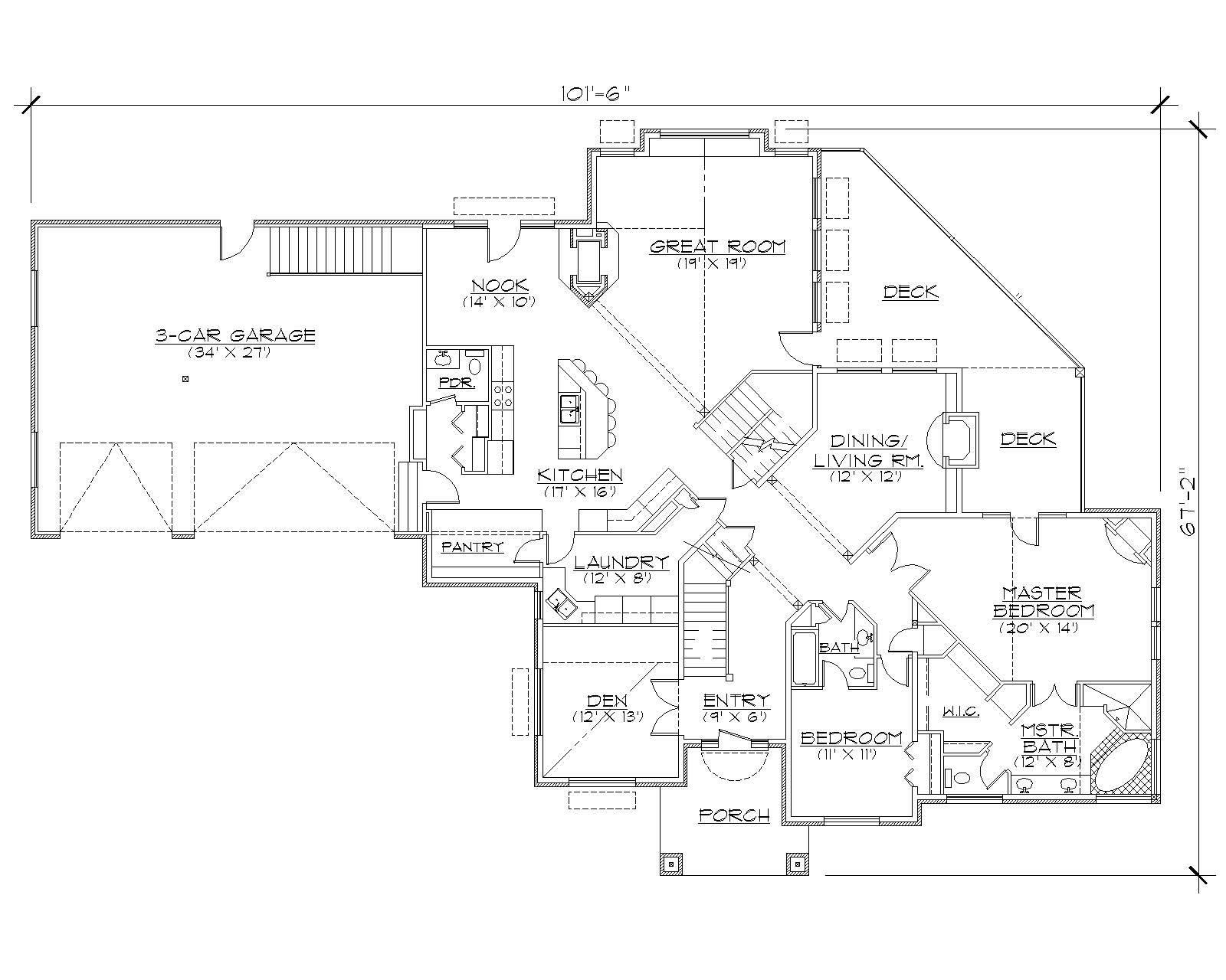 Floor Plan First Story