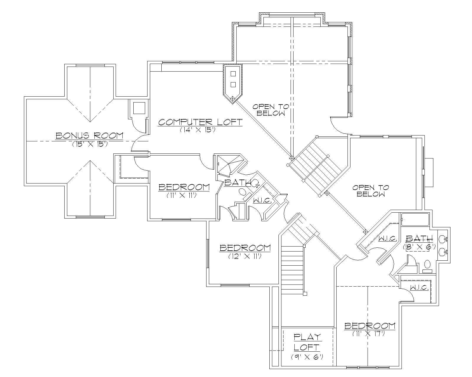 Floor Plan Second Story