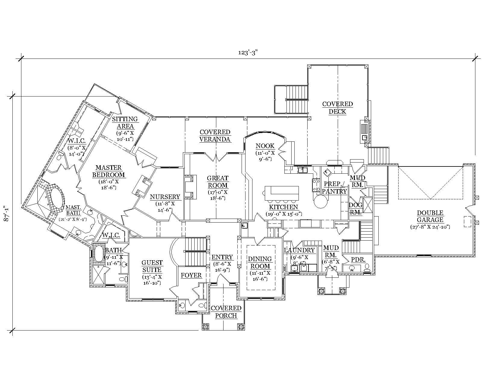 Floor Plan First Story