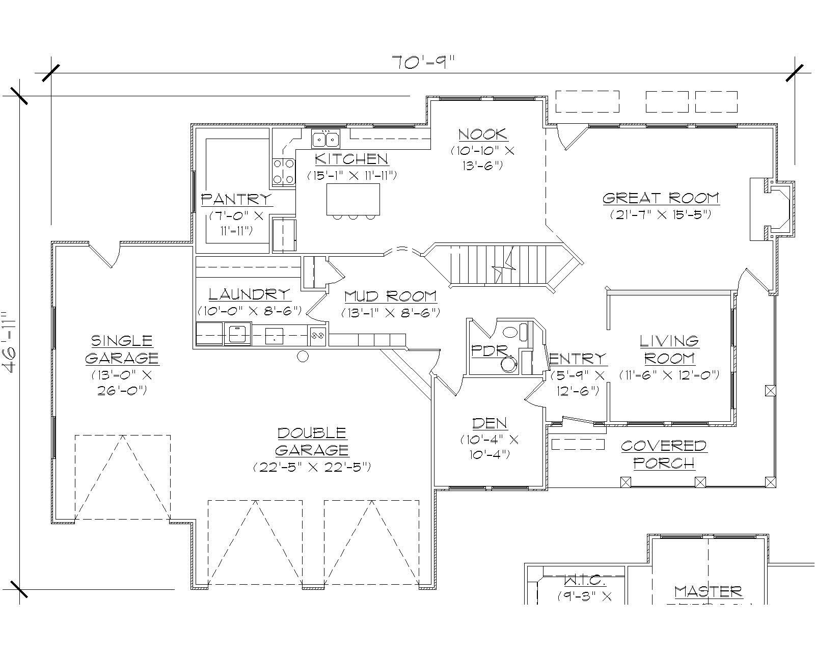 Floor Plan First Story