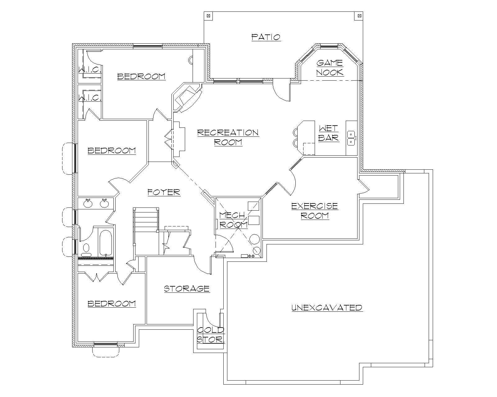 Floor Plan Basement