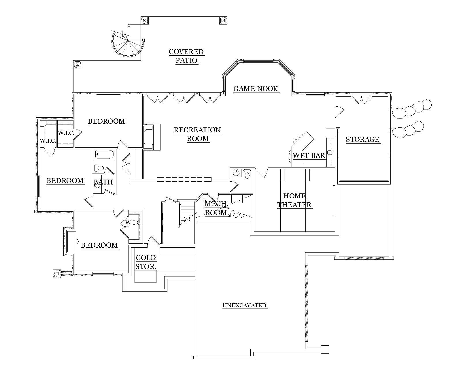 Floor Plan Basement