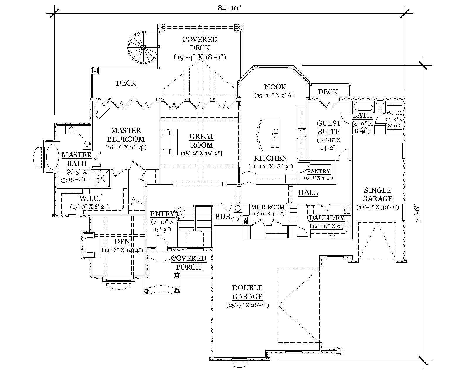 Floor Plan First Story