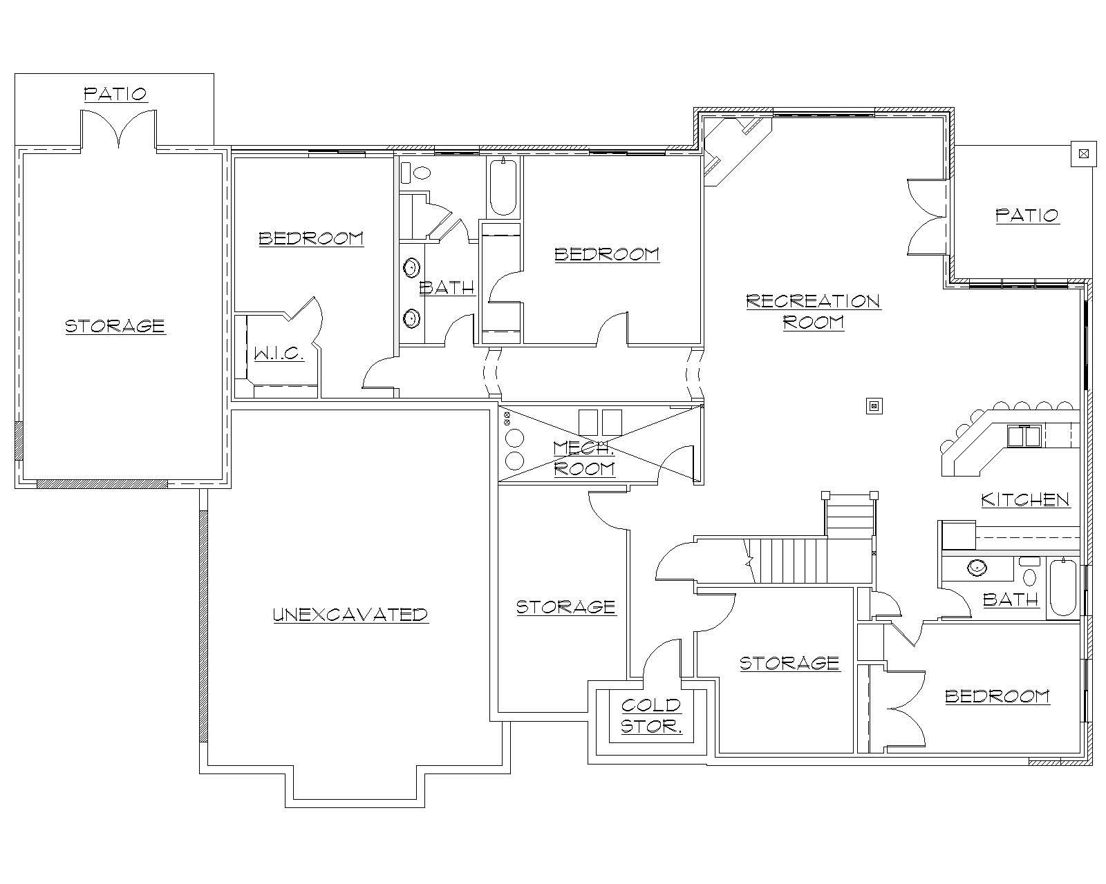 Floor Plan Basement