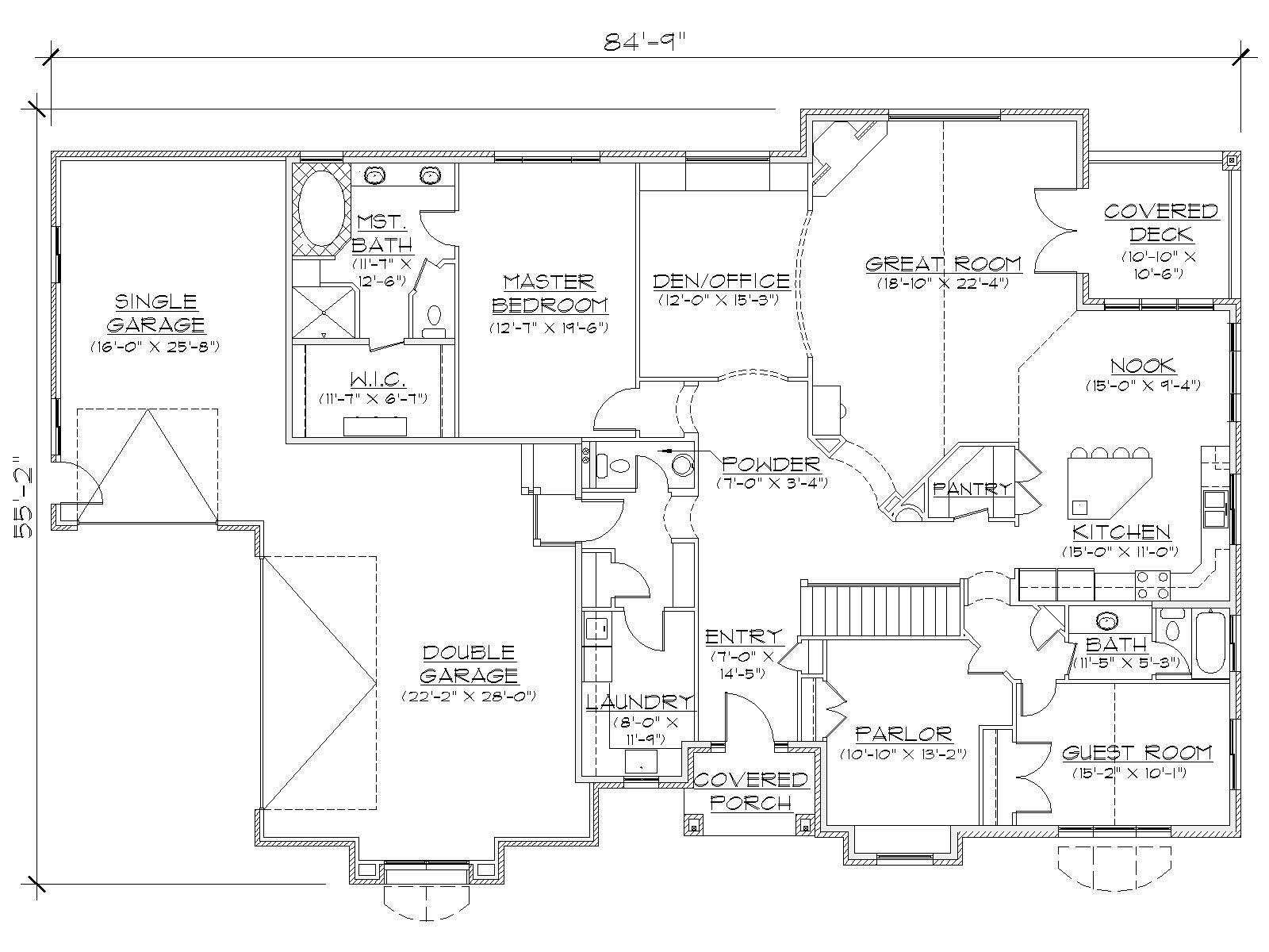 Floor Plan First Story
