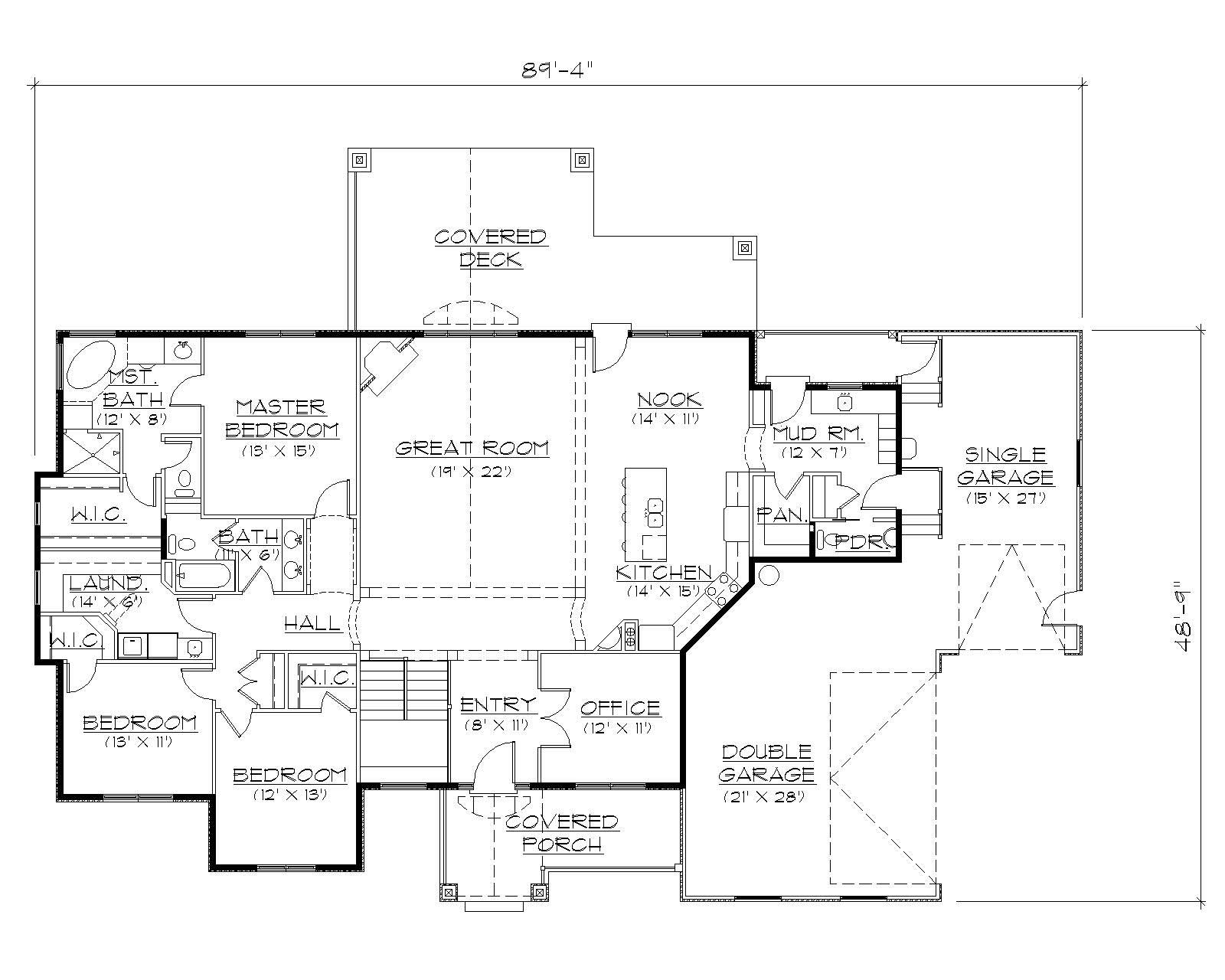 Floor Plan First Story
