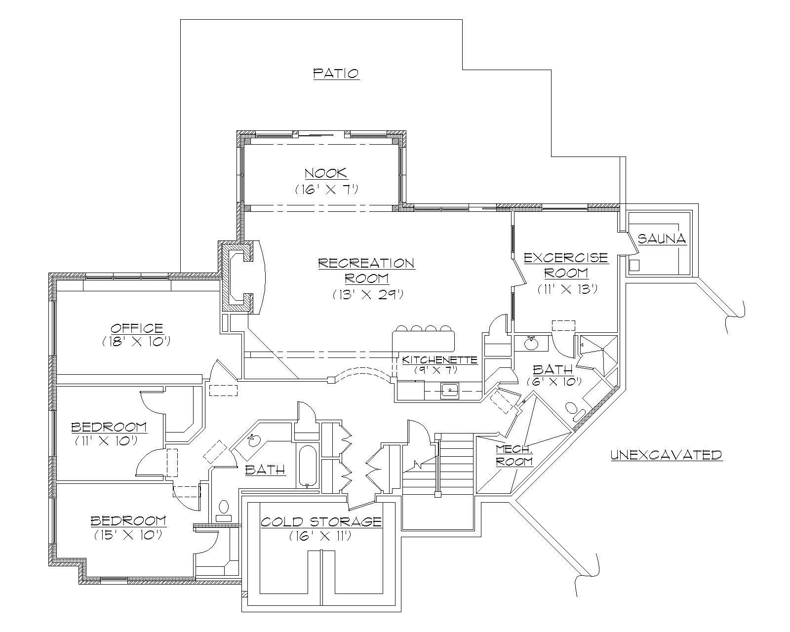 Floor Plan Basement