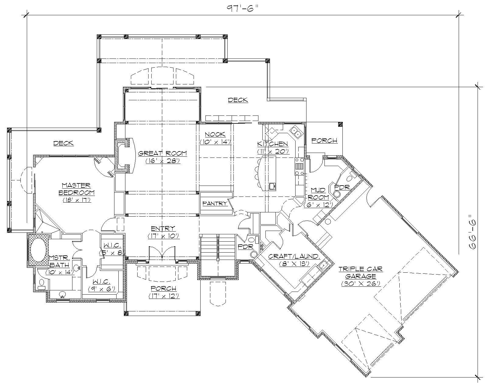 Floor Plan First Story
