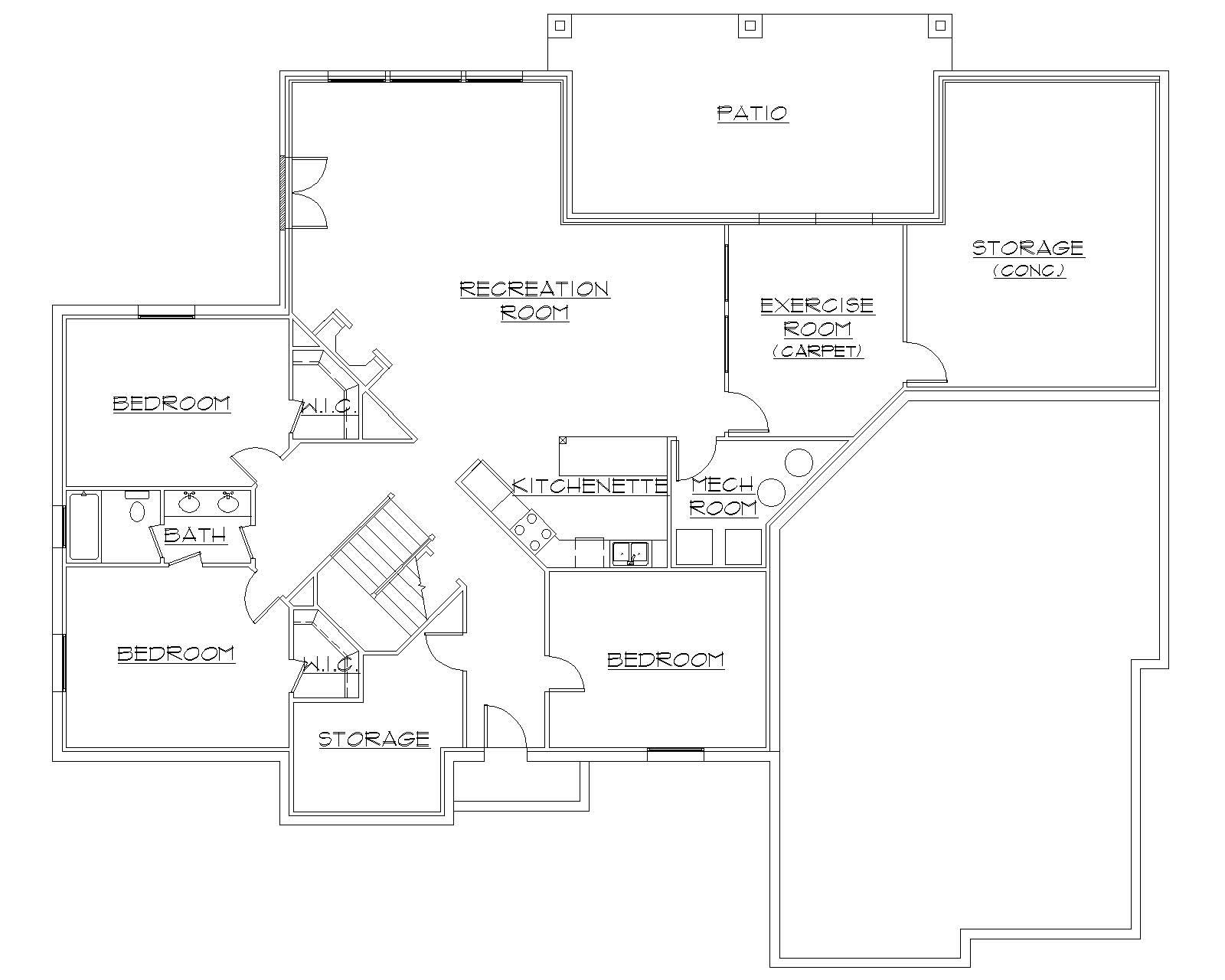 Floor Plan Basement