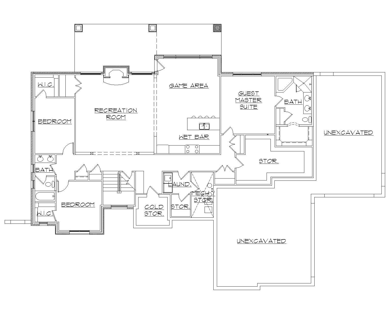 Floor Plan Basement