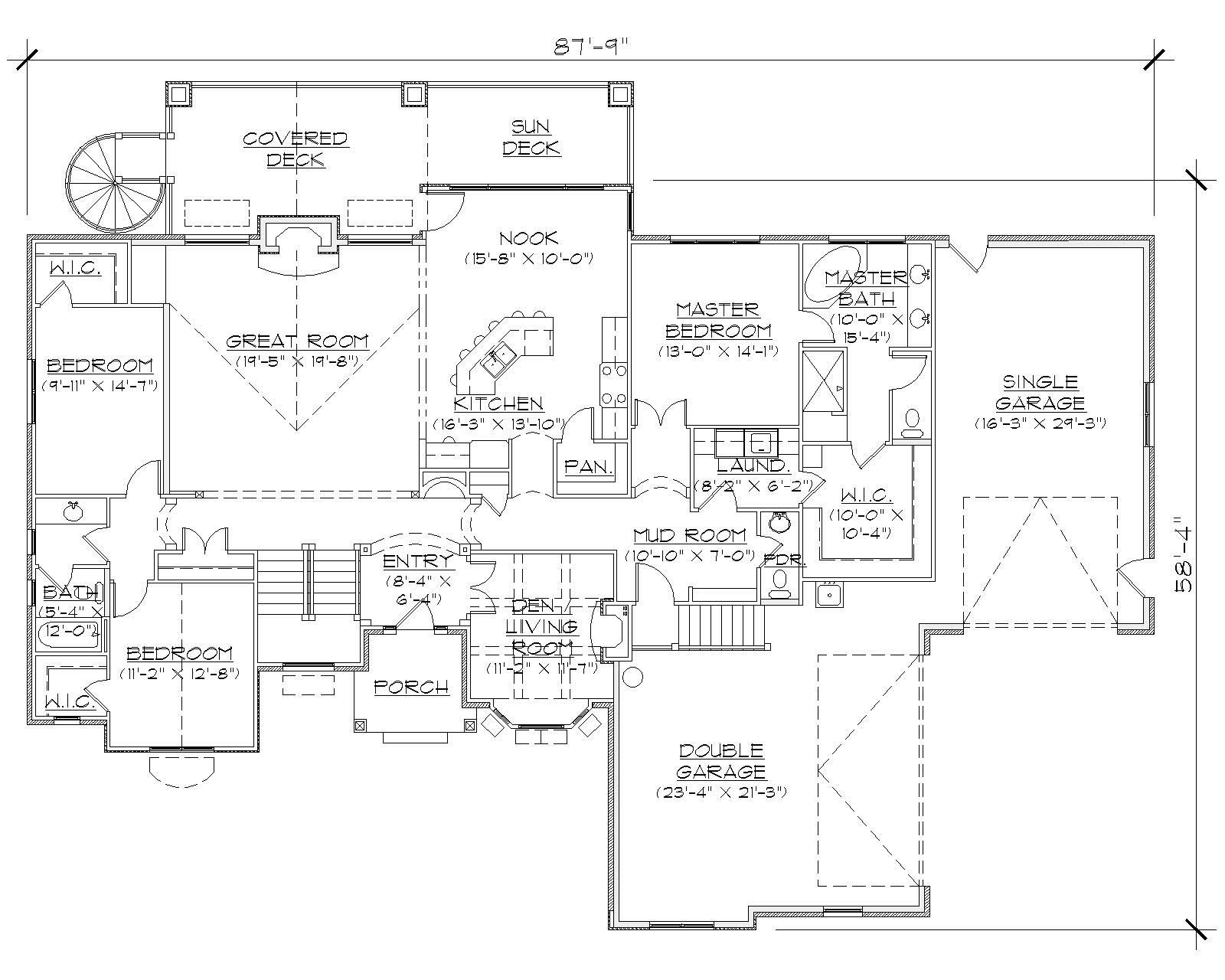 Floor Plan First Story