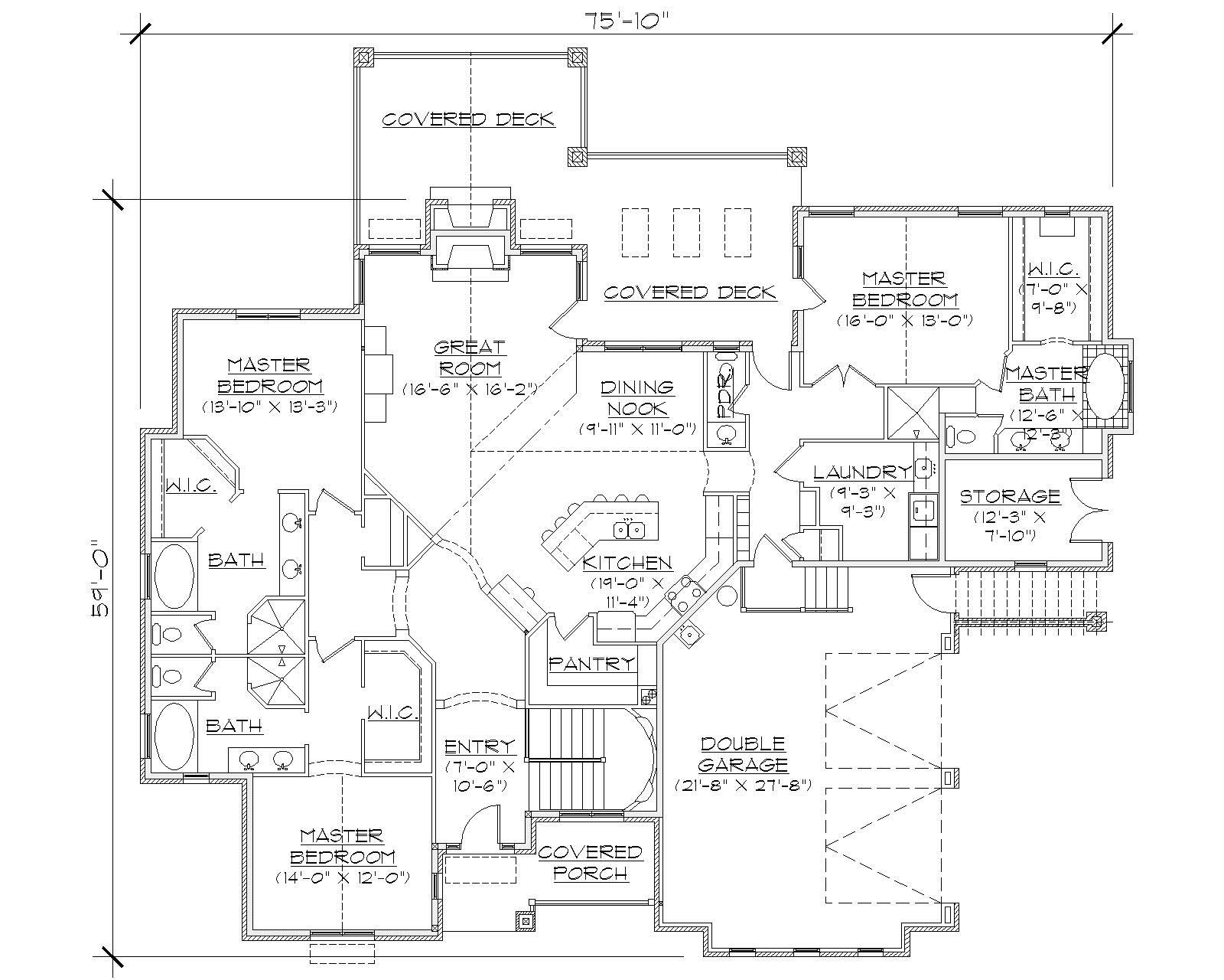 Floor Plan First Story