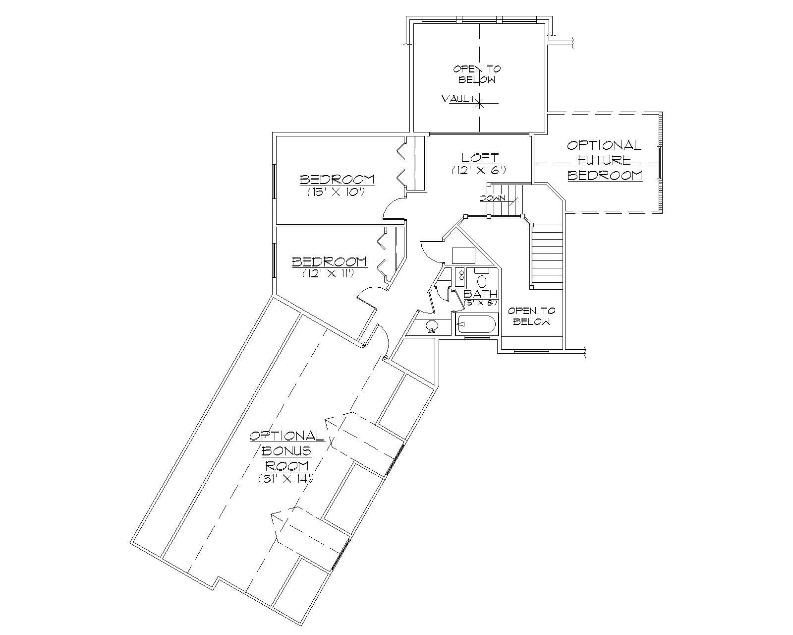 Floor Plan Second Story