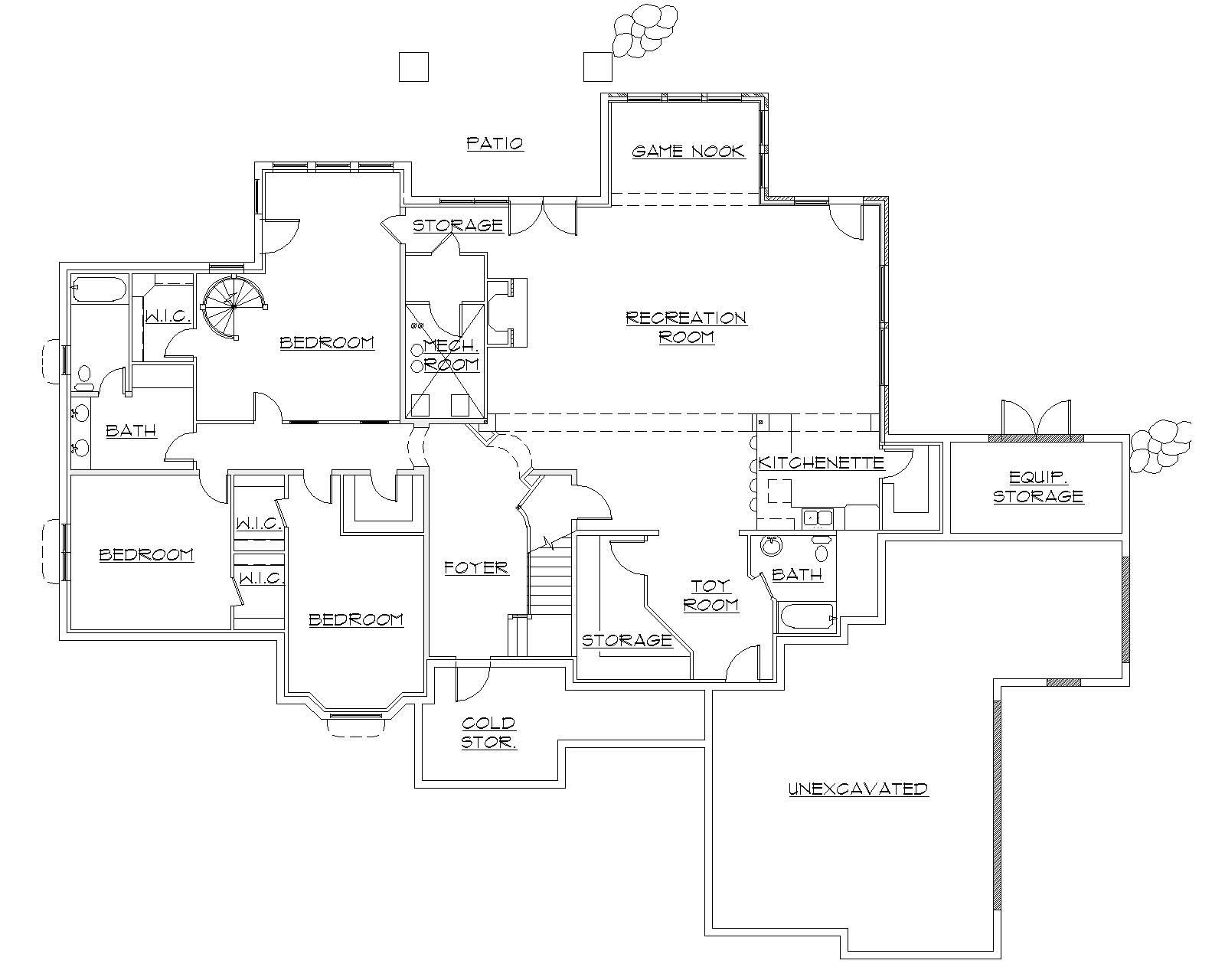 Floor Plan Basement