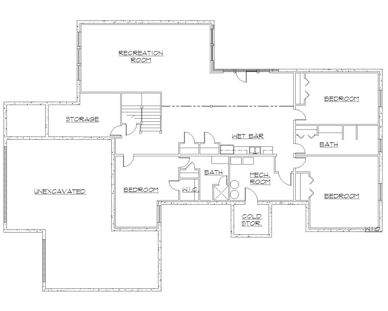 Floor Plan Basement