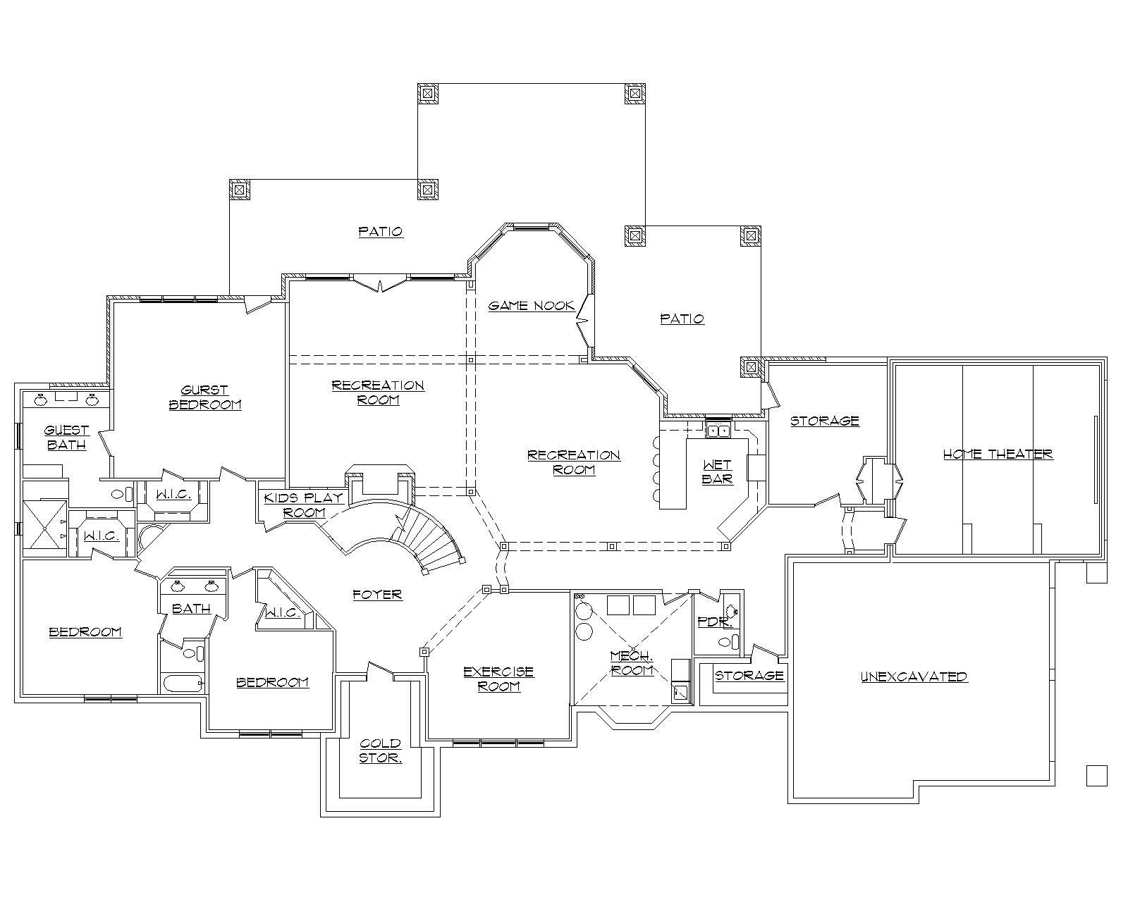 Floor Plan Basement