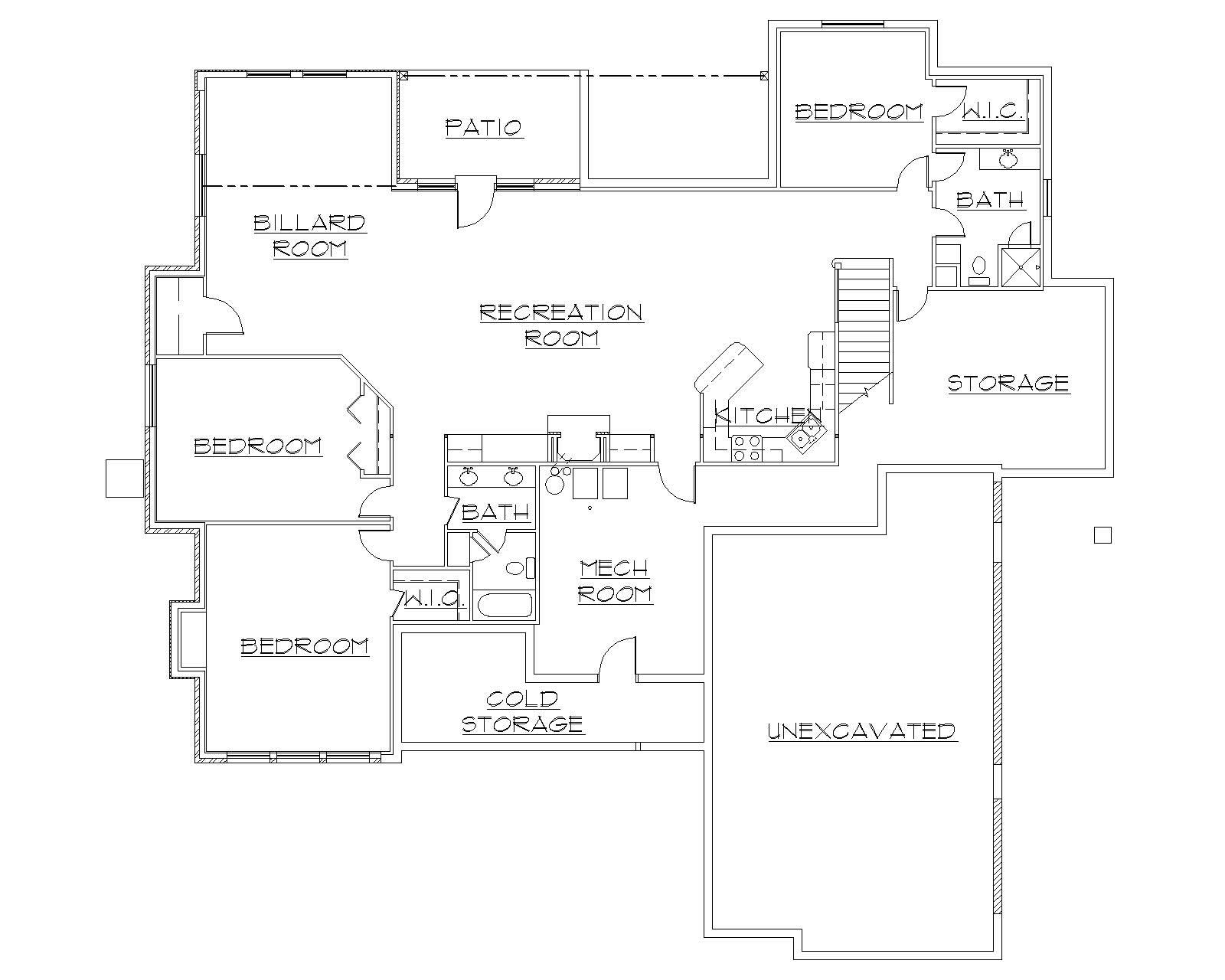 Floor Plan Basement