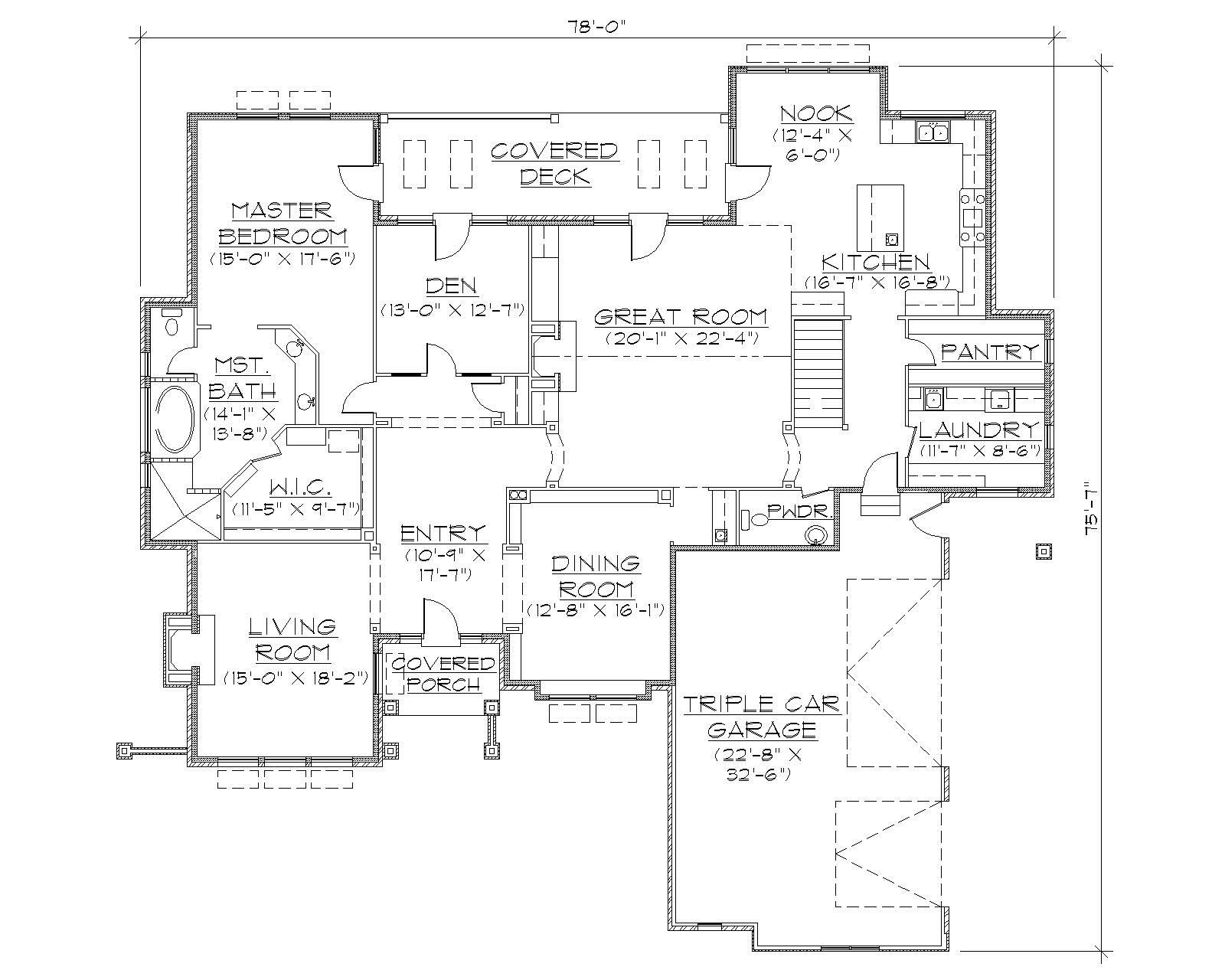 Floor Plan First Story