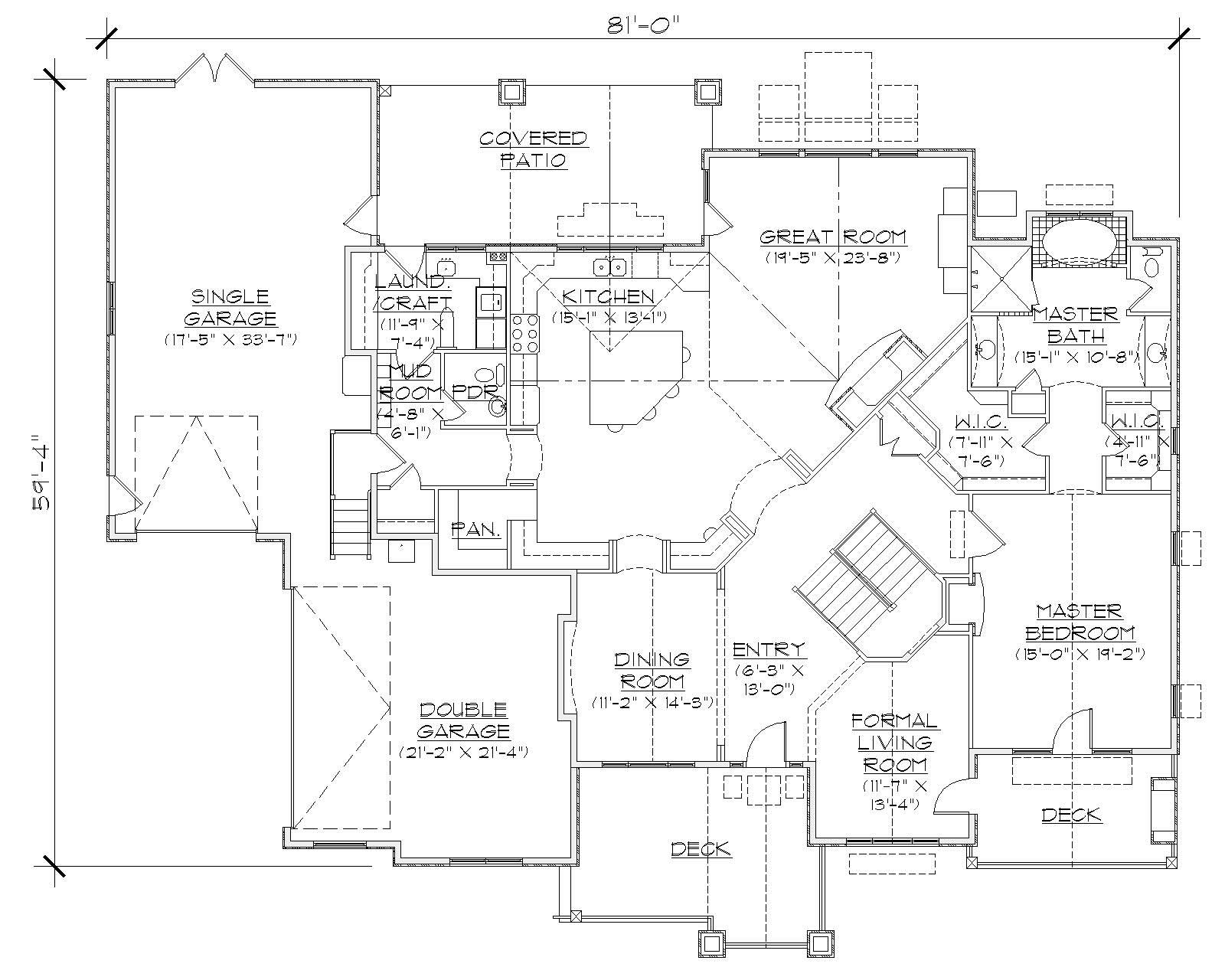 Floor Plan First Story