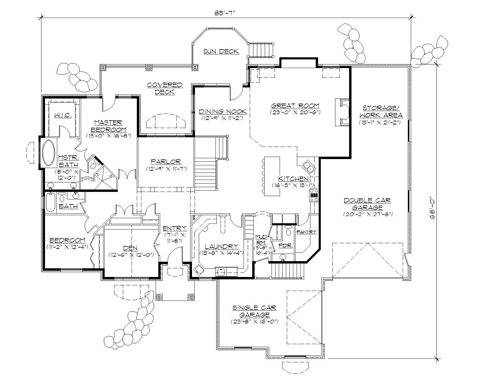 Floor Plan First Story