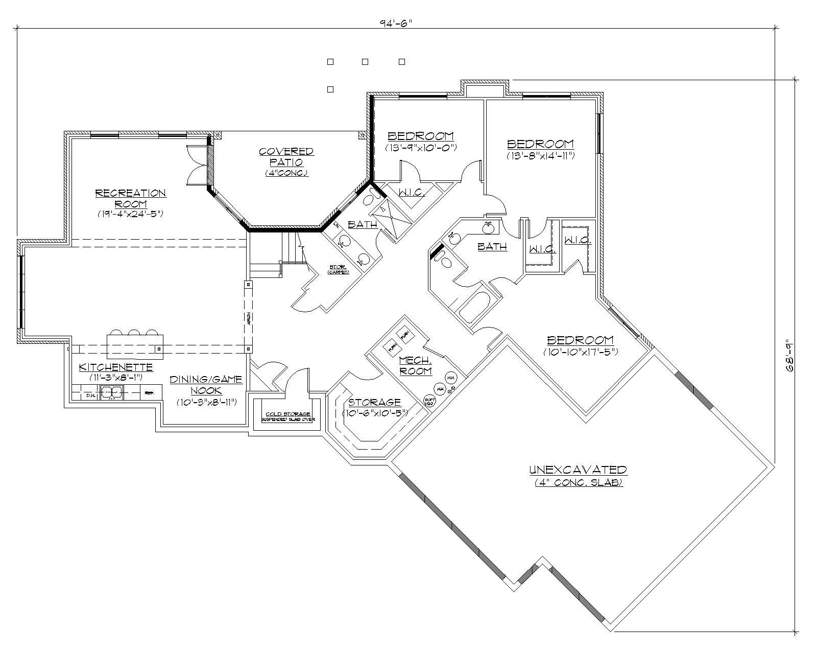 Floor Plan Basement
