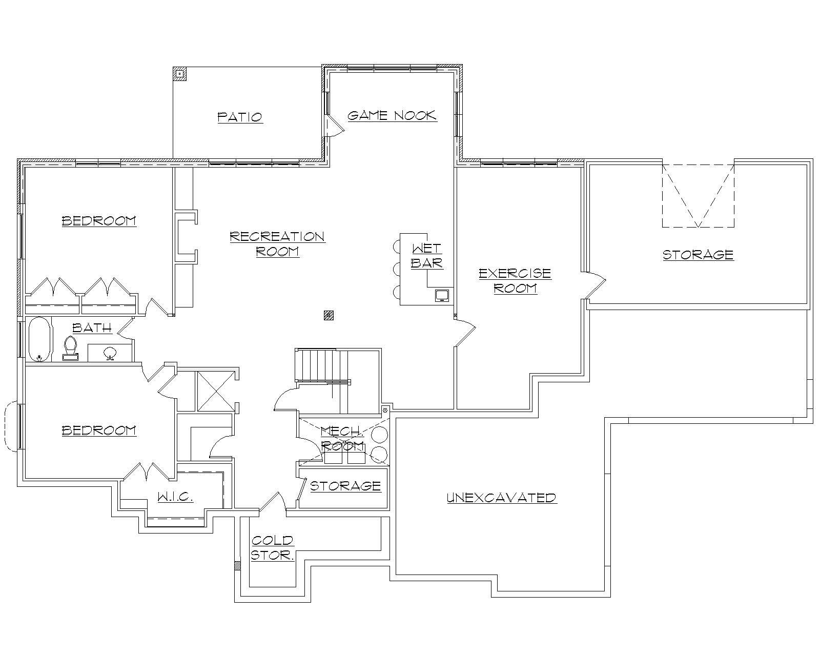 Floor Plan Basement