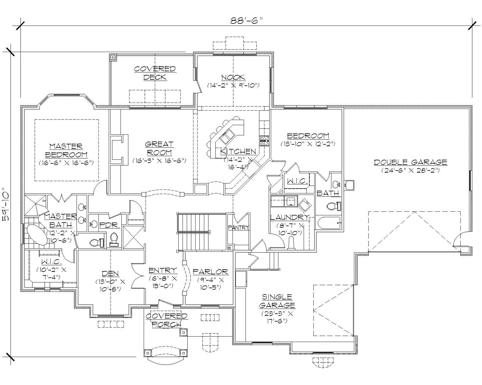 Floor Plan First Story