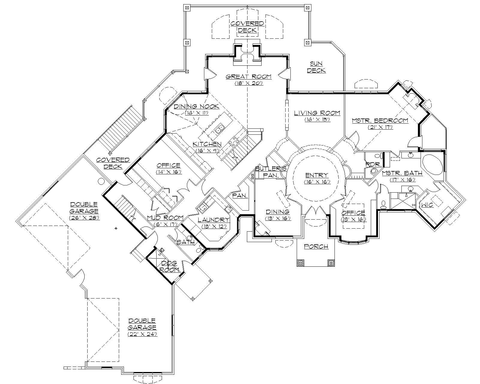 Floor Plan First Story