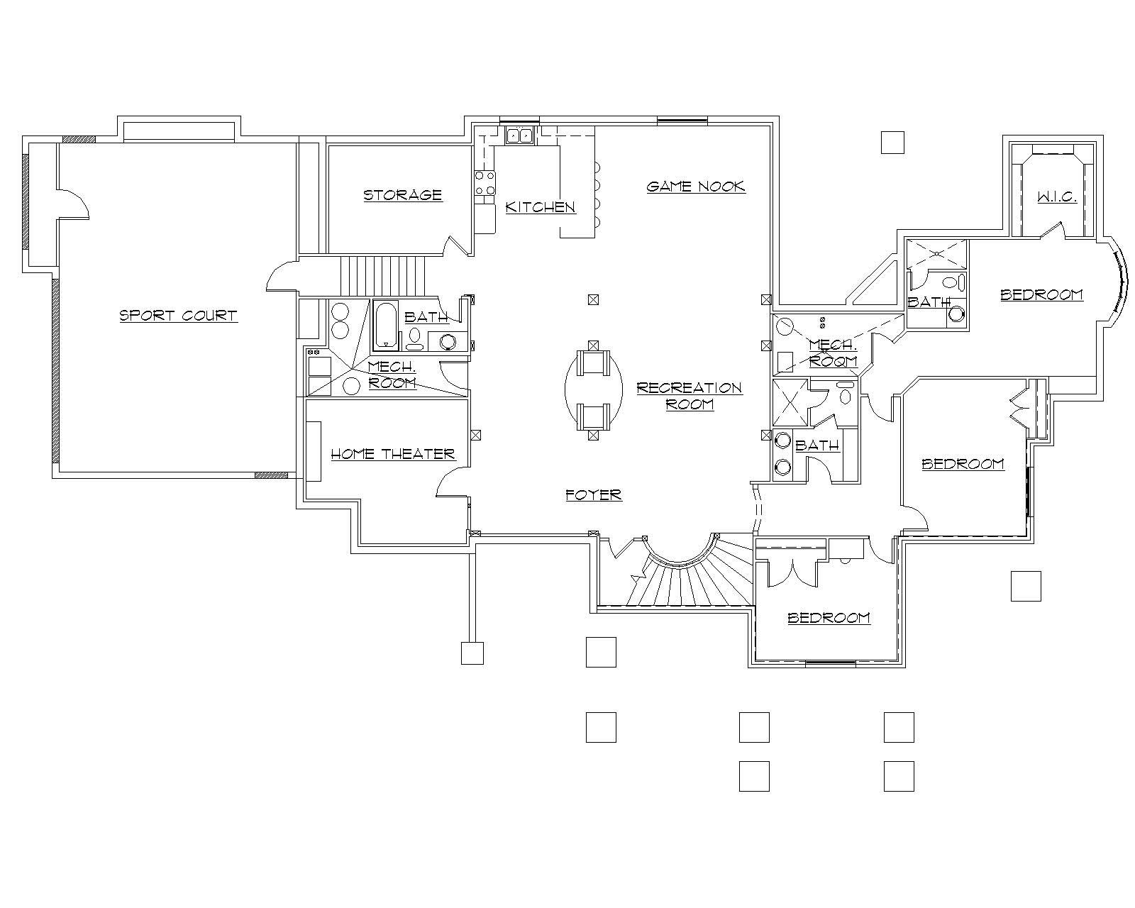 Floor Plan Basement