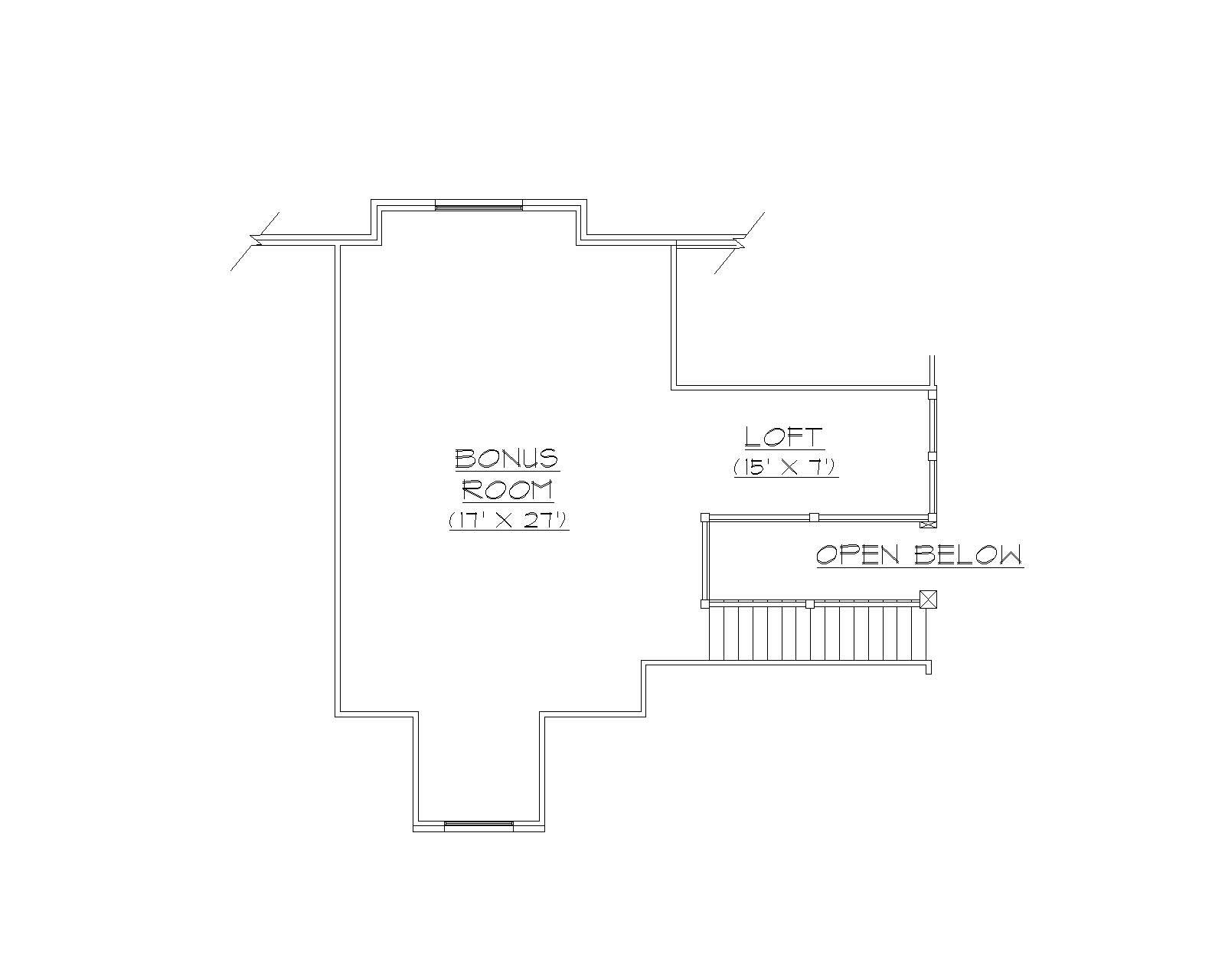 Floor Plan Second Story