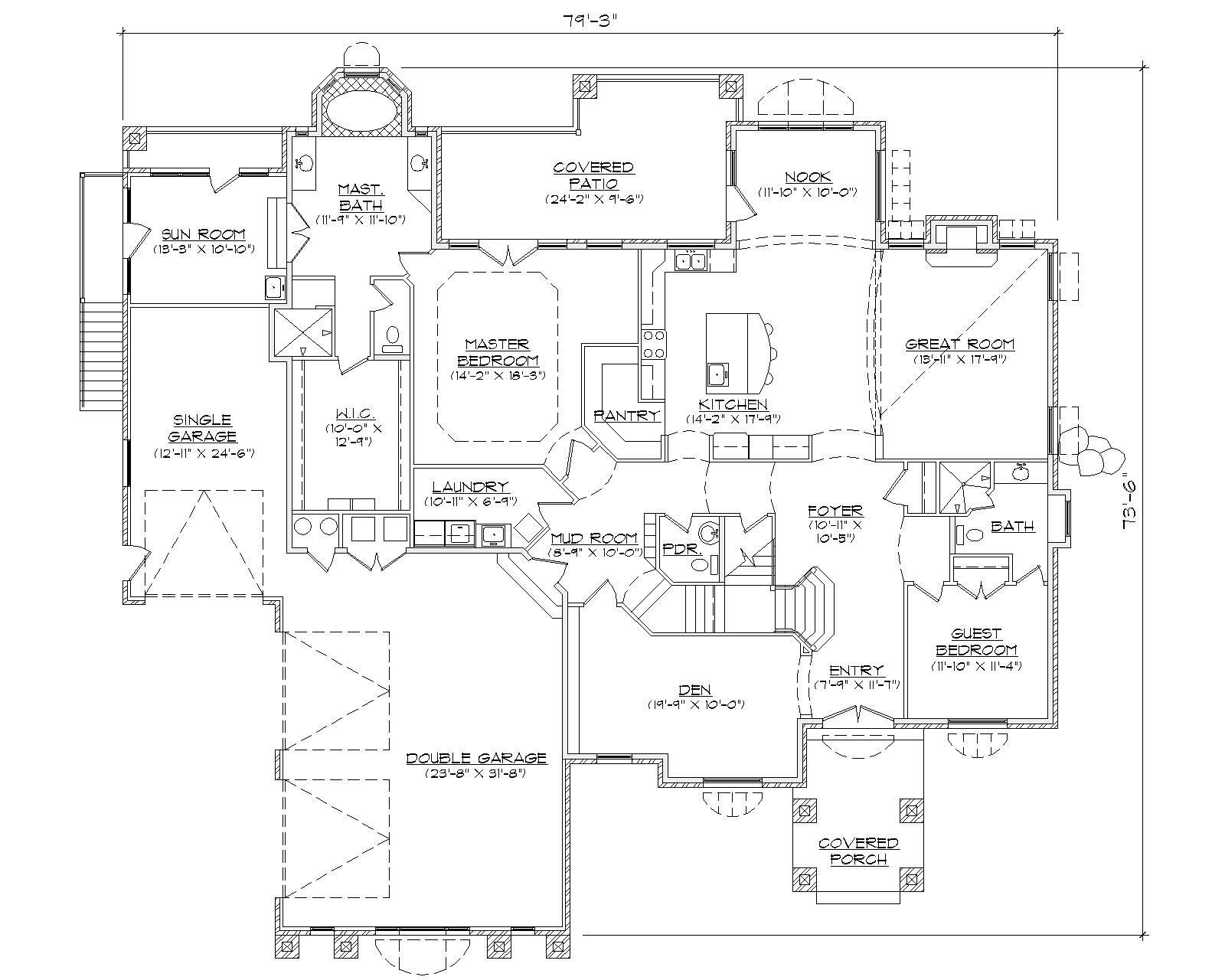 Floor Plan First Story