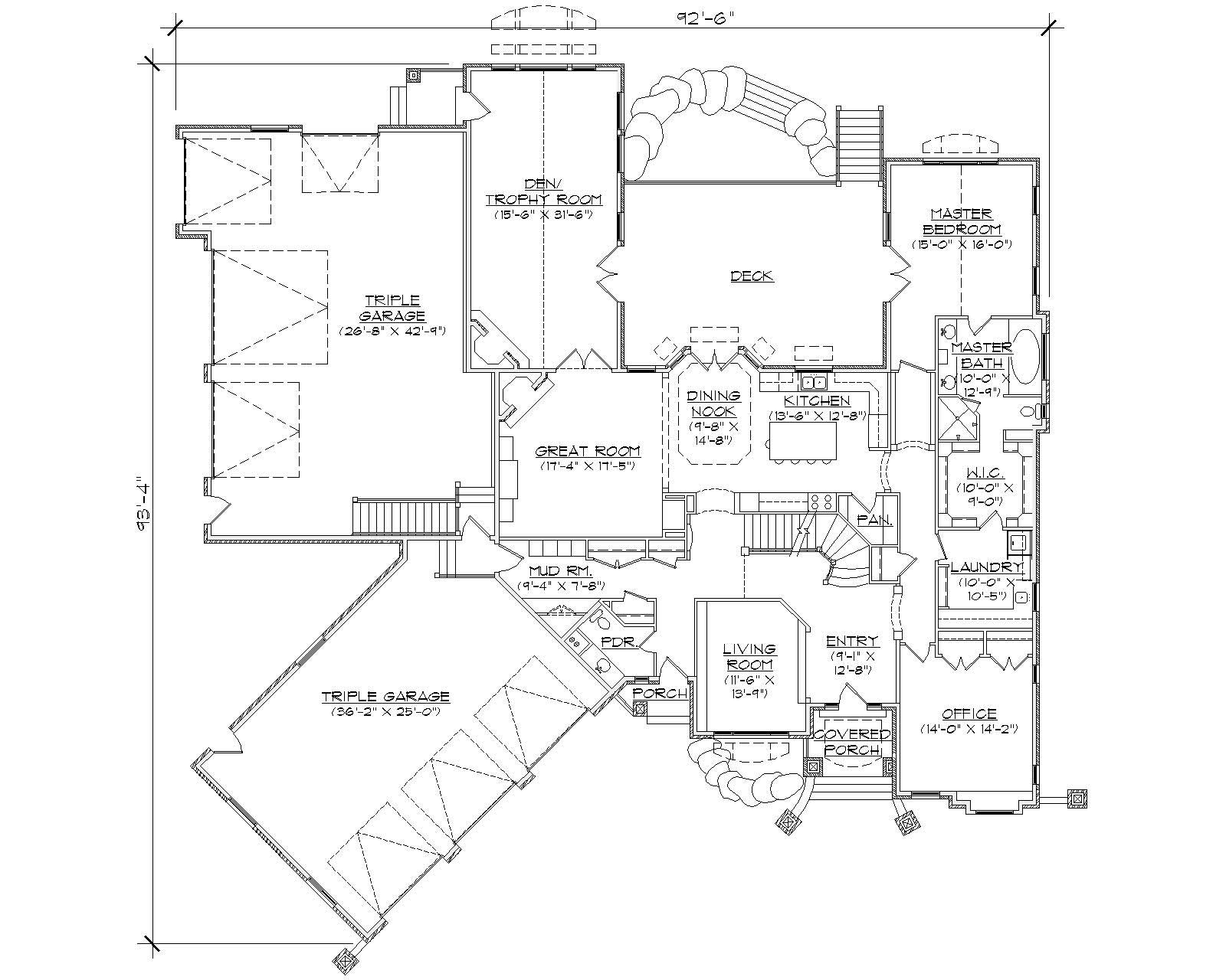 Floor Plan First Story