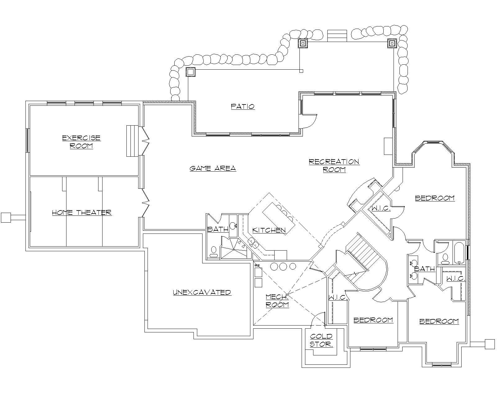 Floor Plan Basement