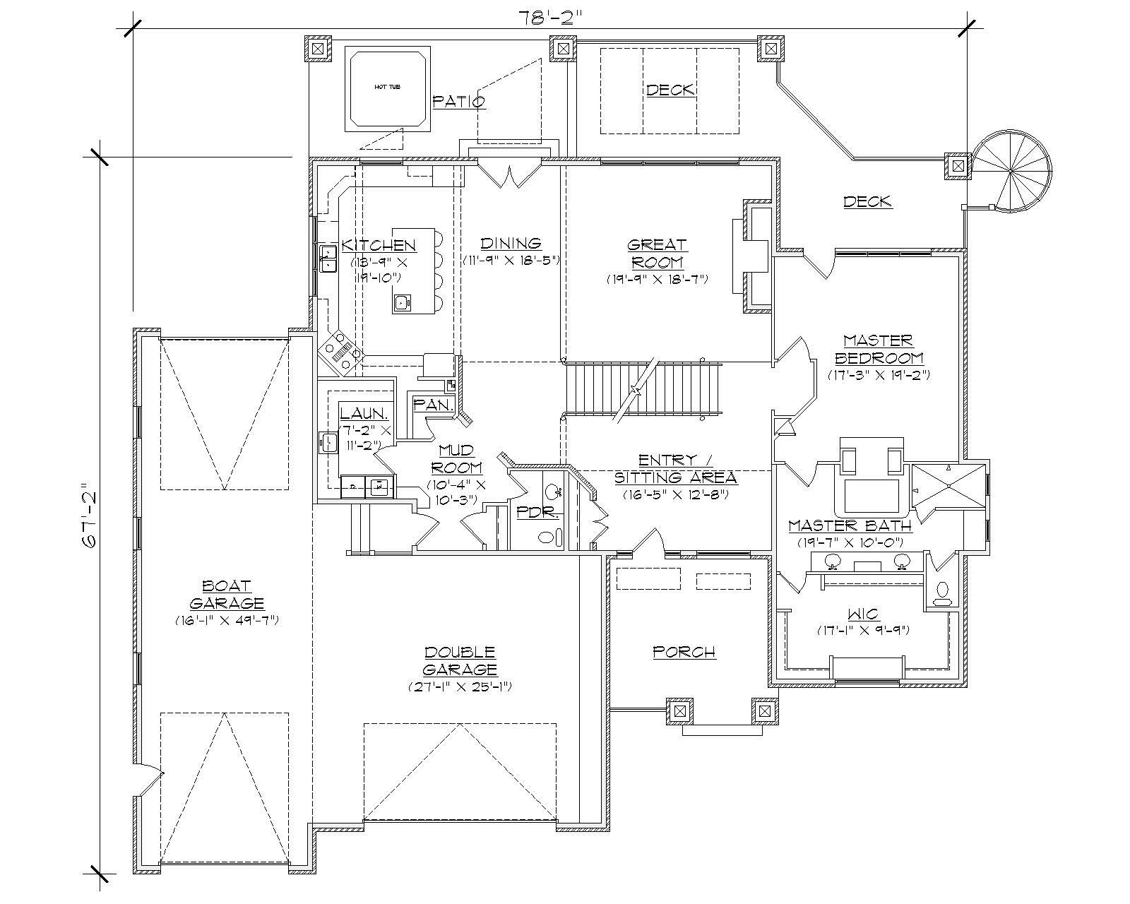 Floor Plan First Story