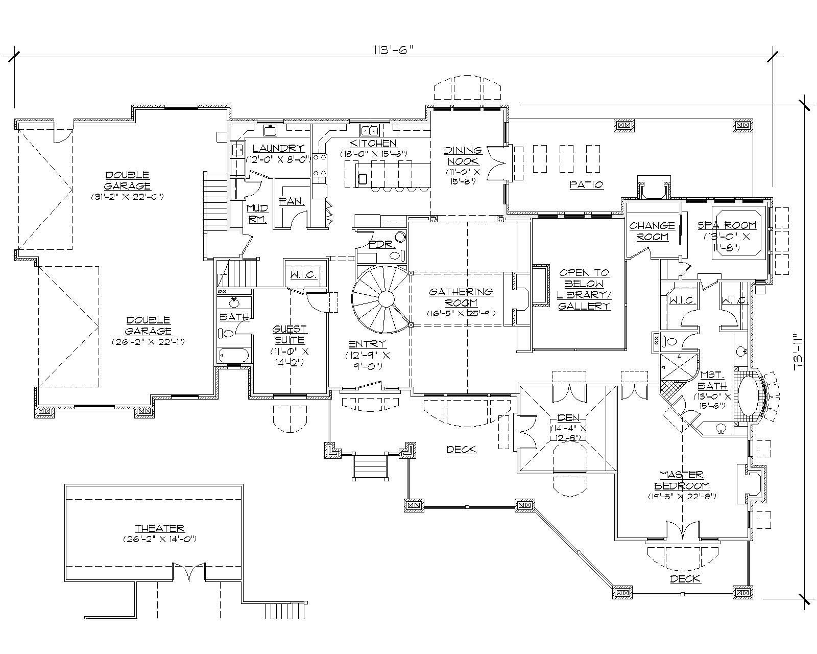Floor Plan First Story