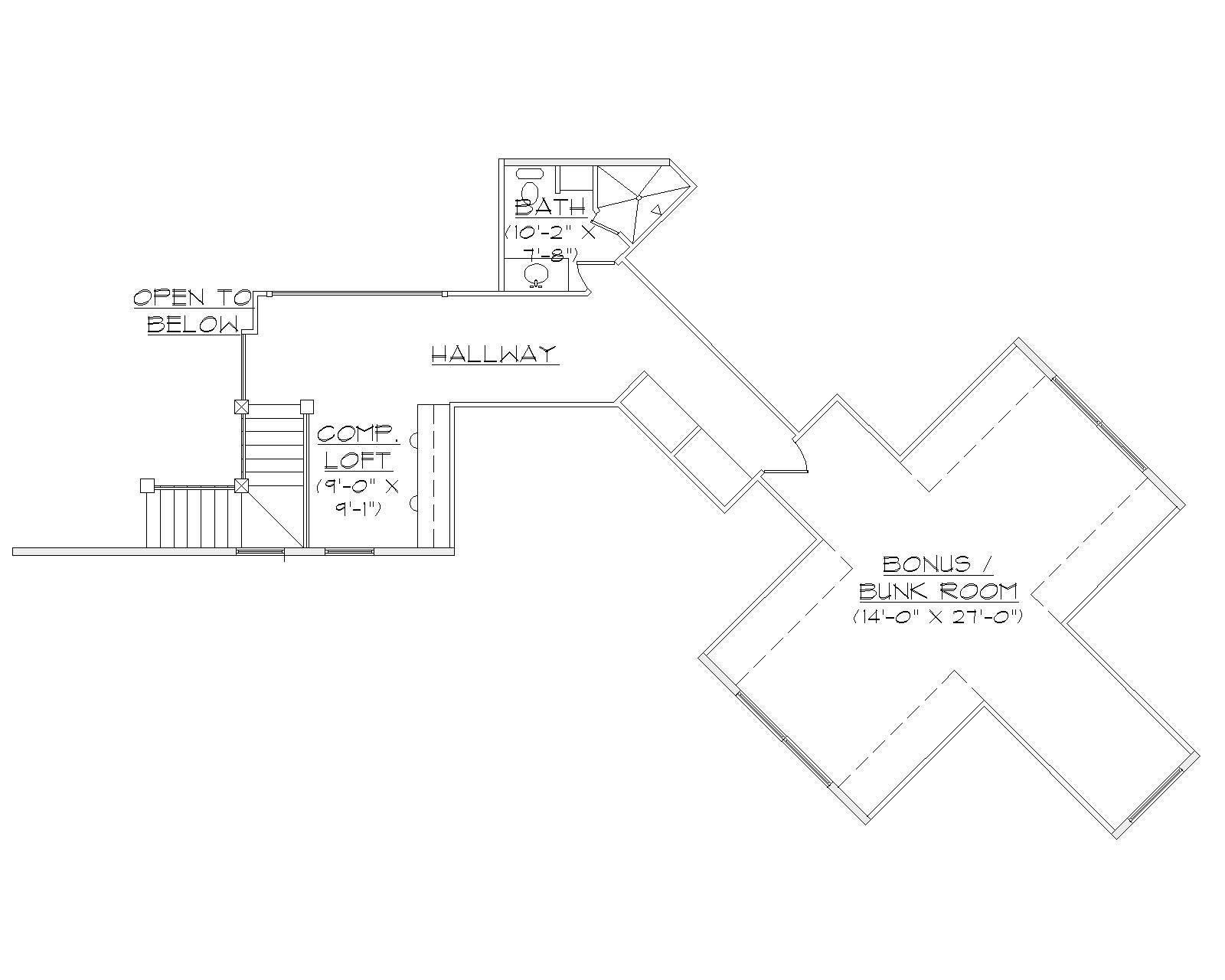 Floor Plan Second Story