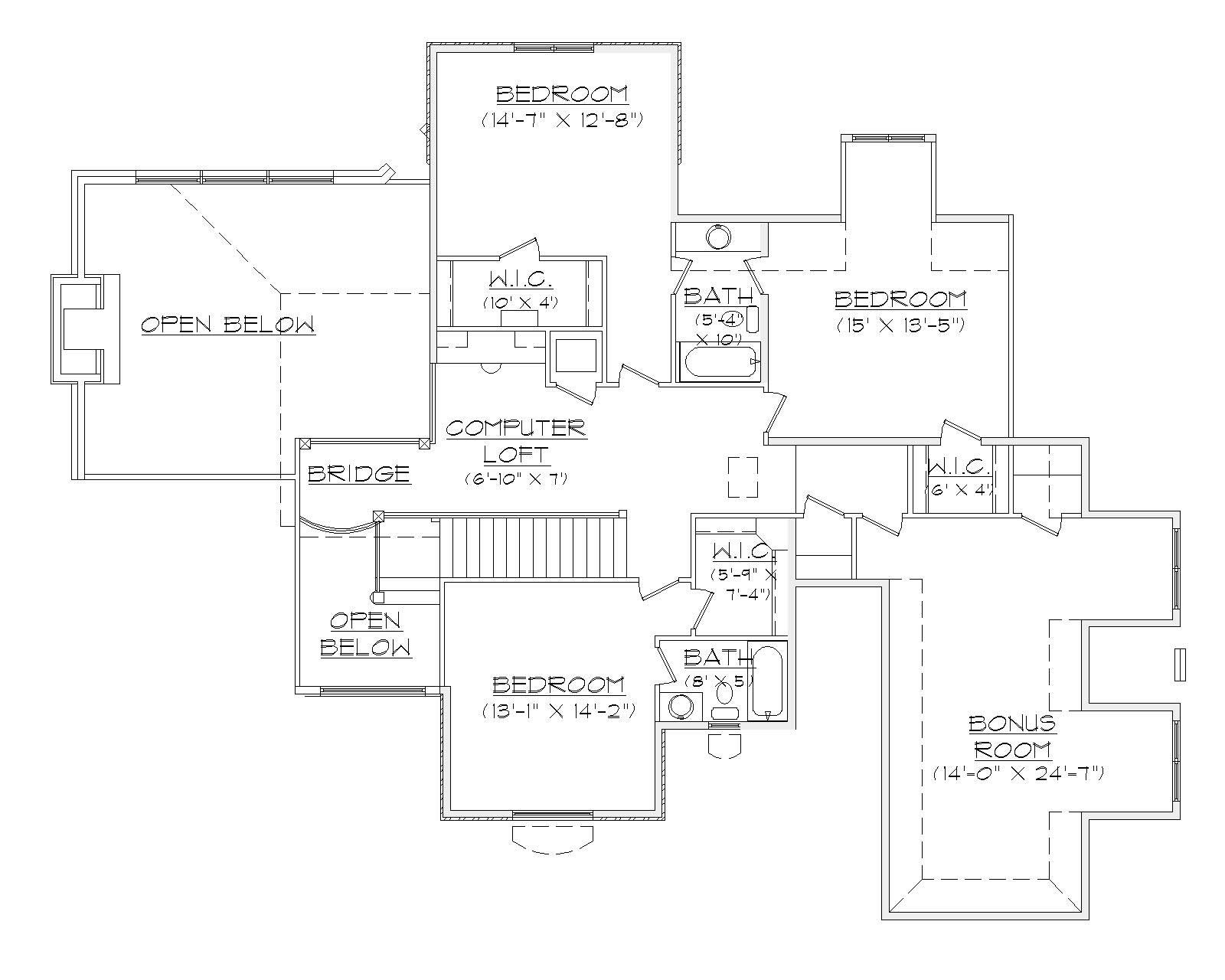 Floor Plan Second Story
